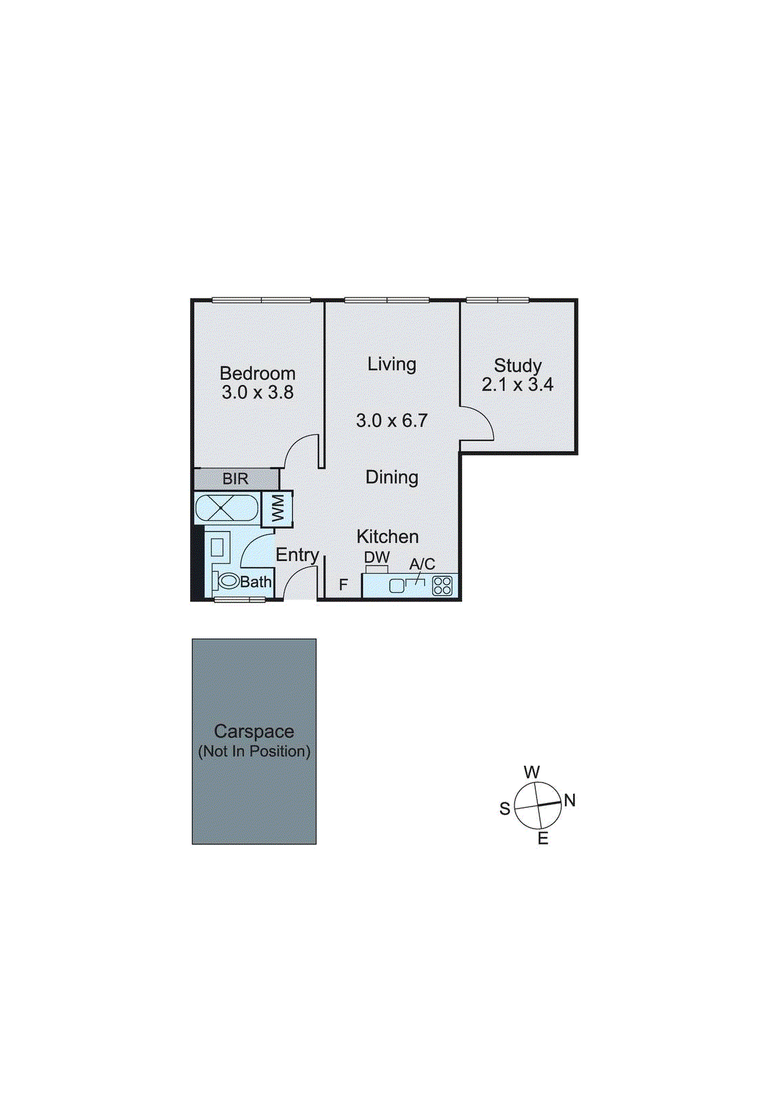 6/16 The Avenue, Balaclava VIC 3183 - Floorplan