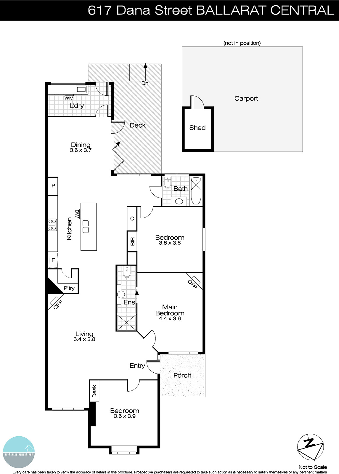617 Dana Street, Ballarat Central VIC 3350 - Floorplan