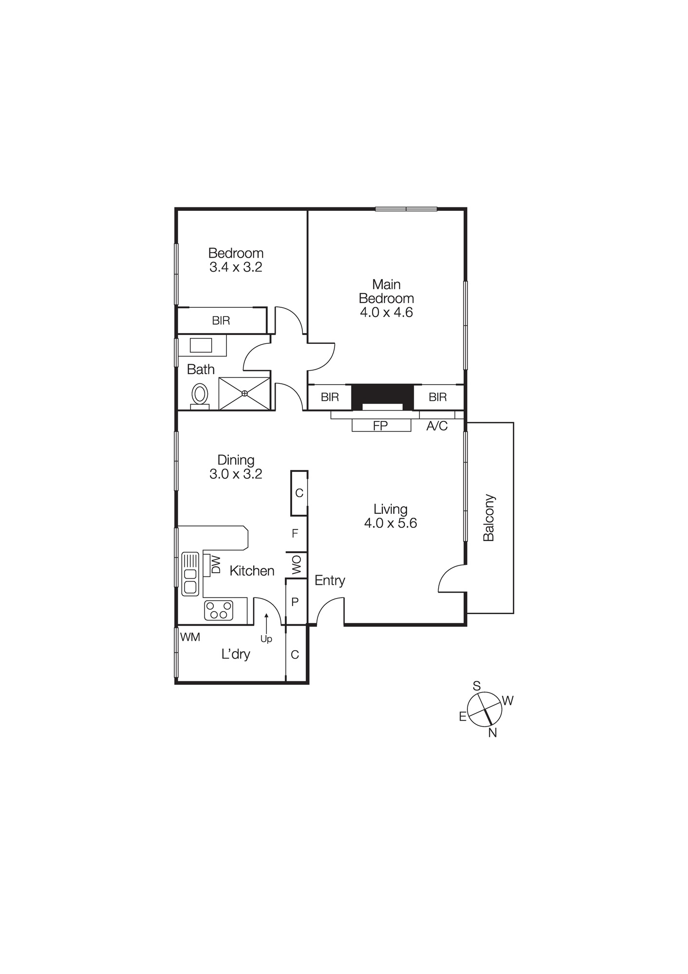 6/17 Grosvenor Street, Brighton VIC 3186 - Floorplan