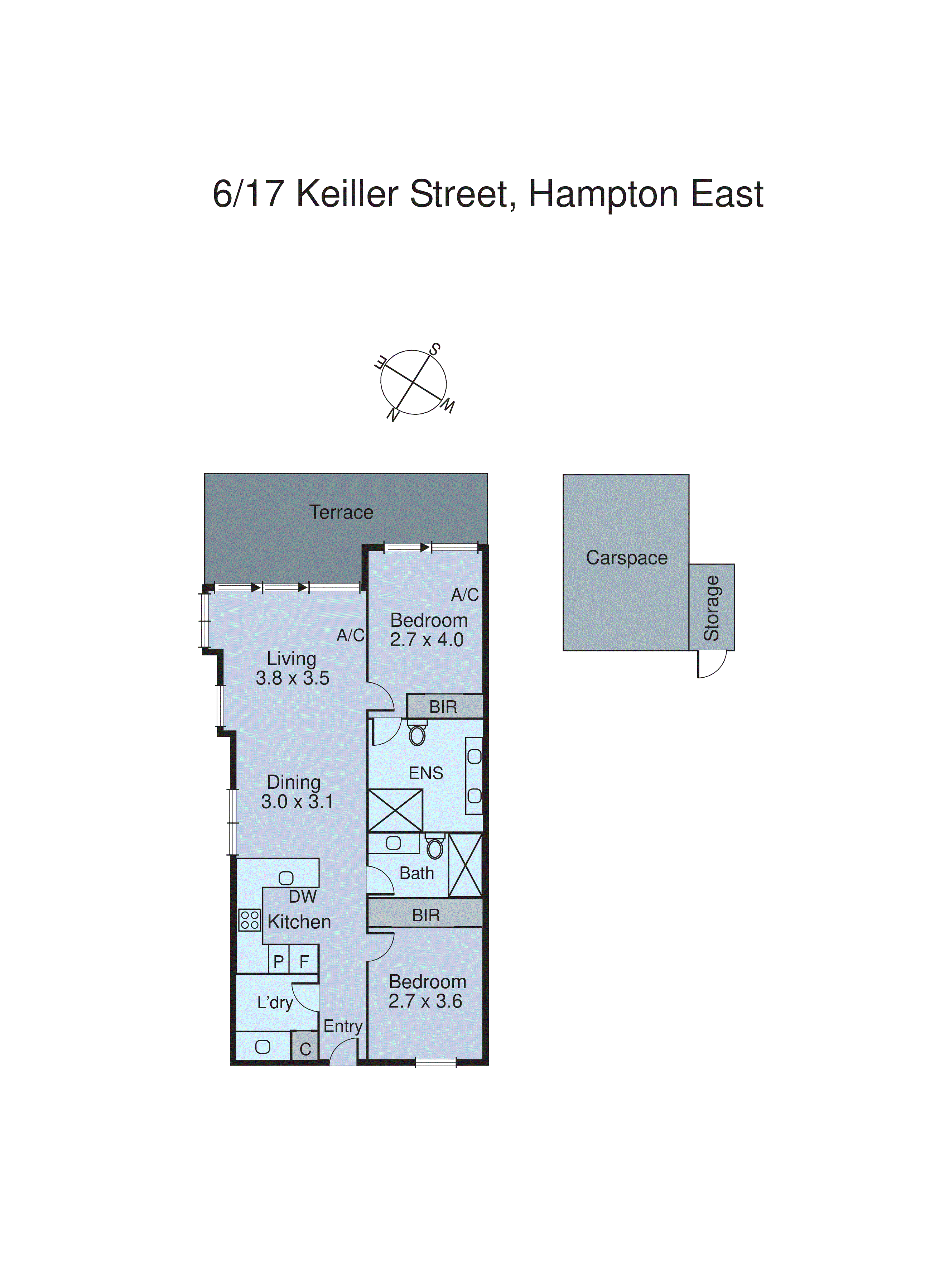 6/17 Keiller Street, Hampton East VIC 3188 - Floorplan