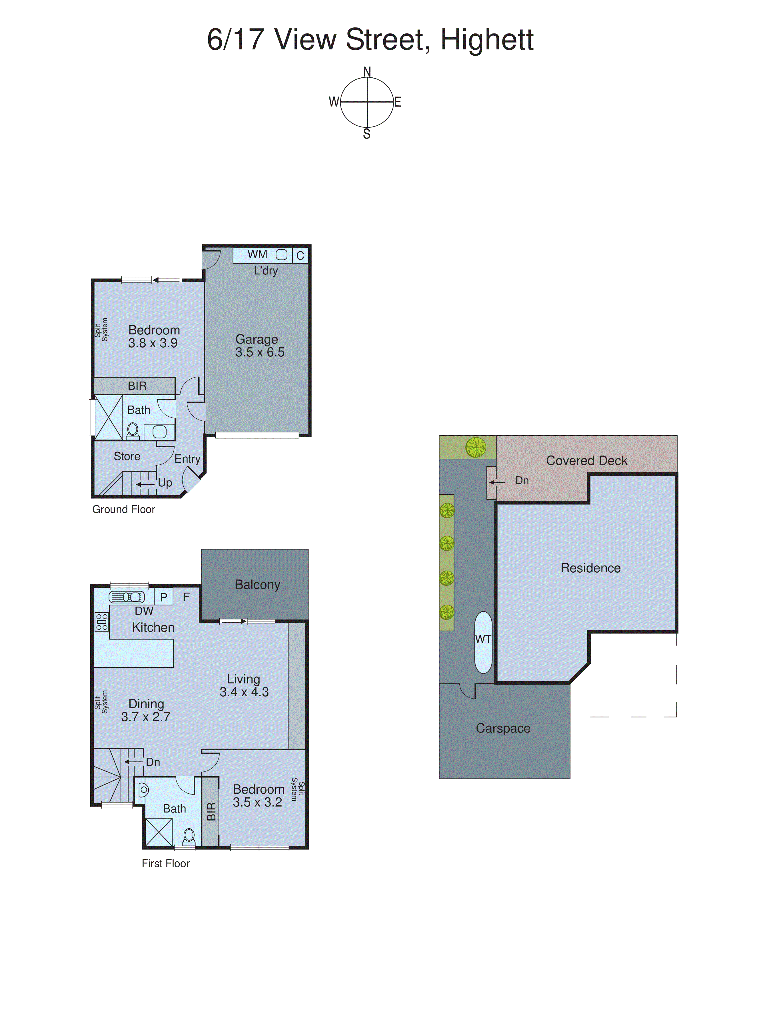 6/17 View Street, Highett VIC 3190 - Floorplan