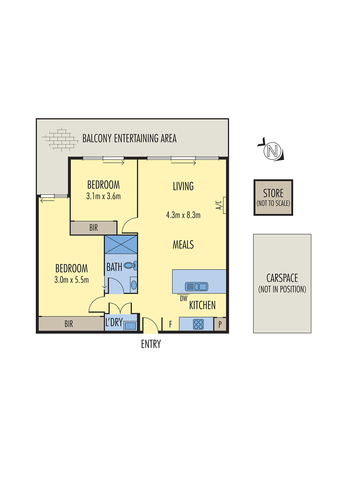 61/76-78 Balcombe Road, Mentone VIC 3194 - Floorplan