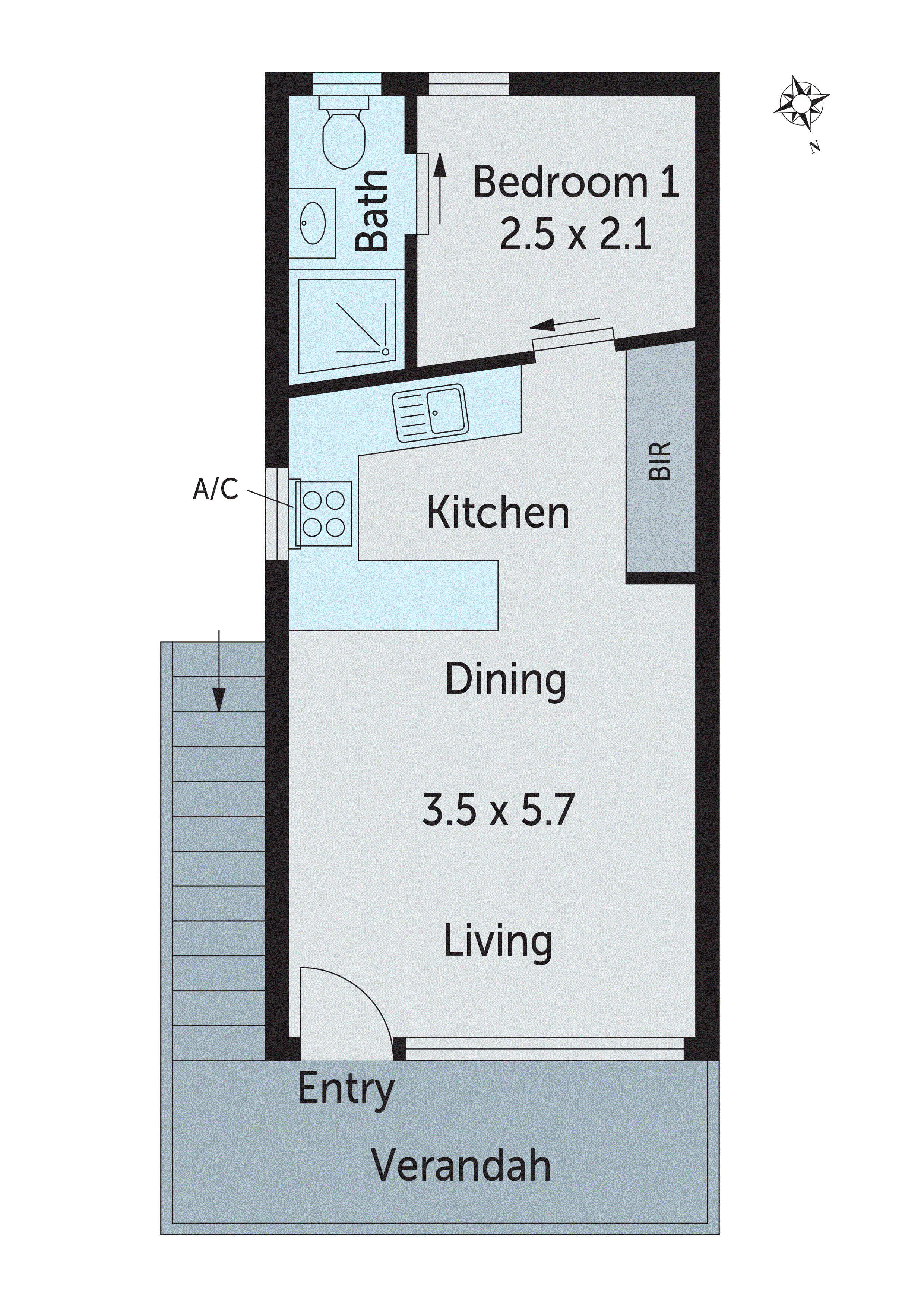 6/18 Bakewell Street, Herne Hill VIC 3218 - Floorplan