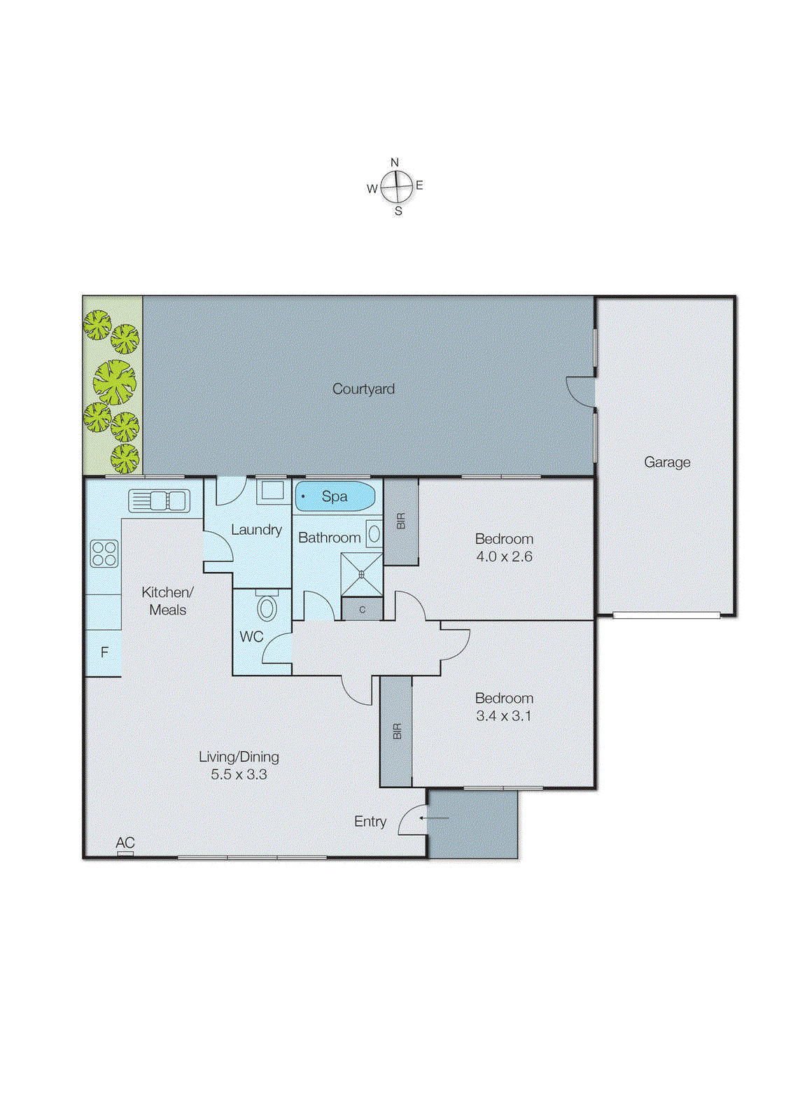 6/18 Warrigal Road, Parkdale VIC 3195 - Floorplan