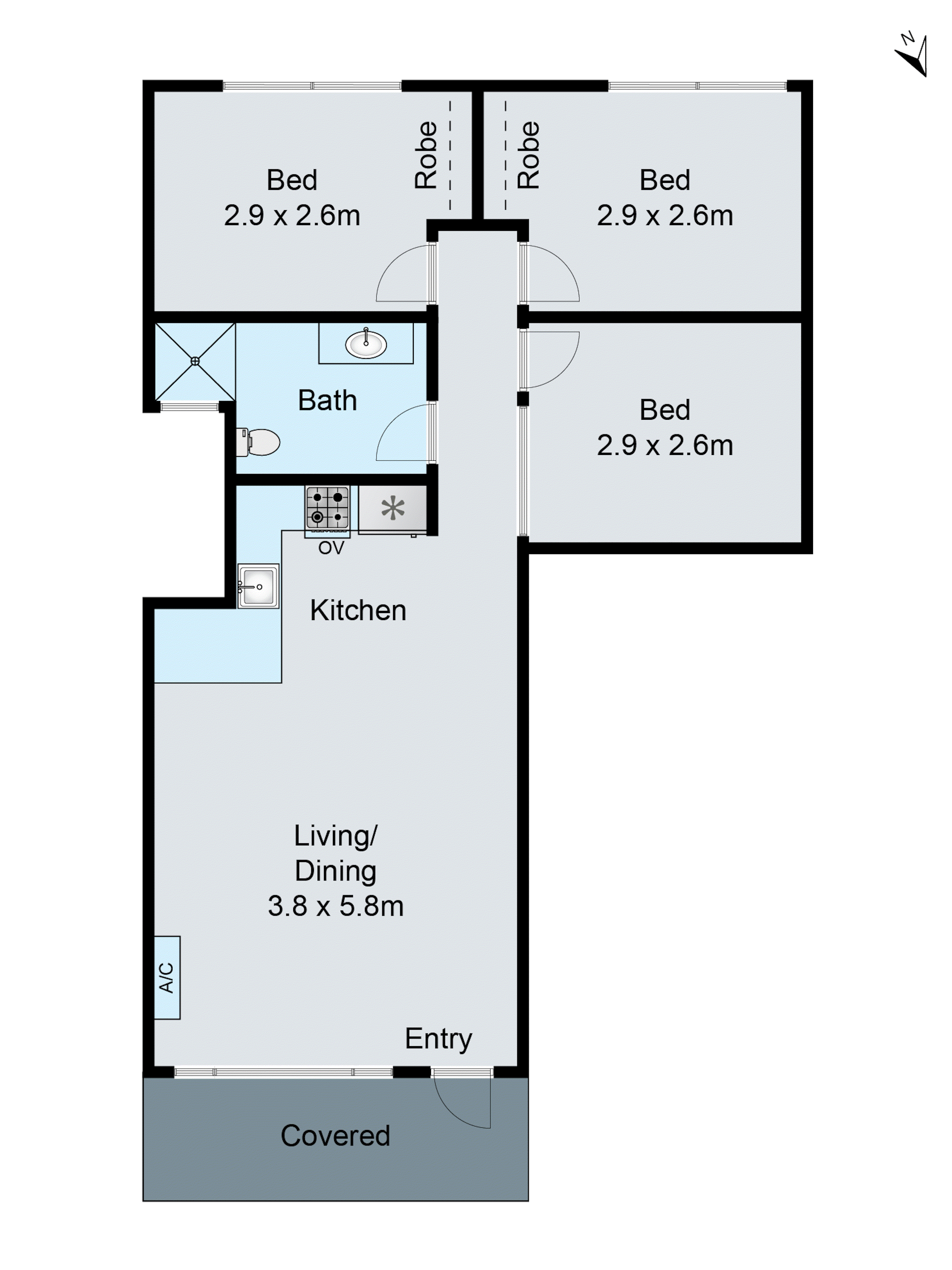 6/1802-1806 Dandenong Road, Clayton VIC 3168 - Floorplan