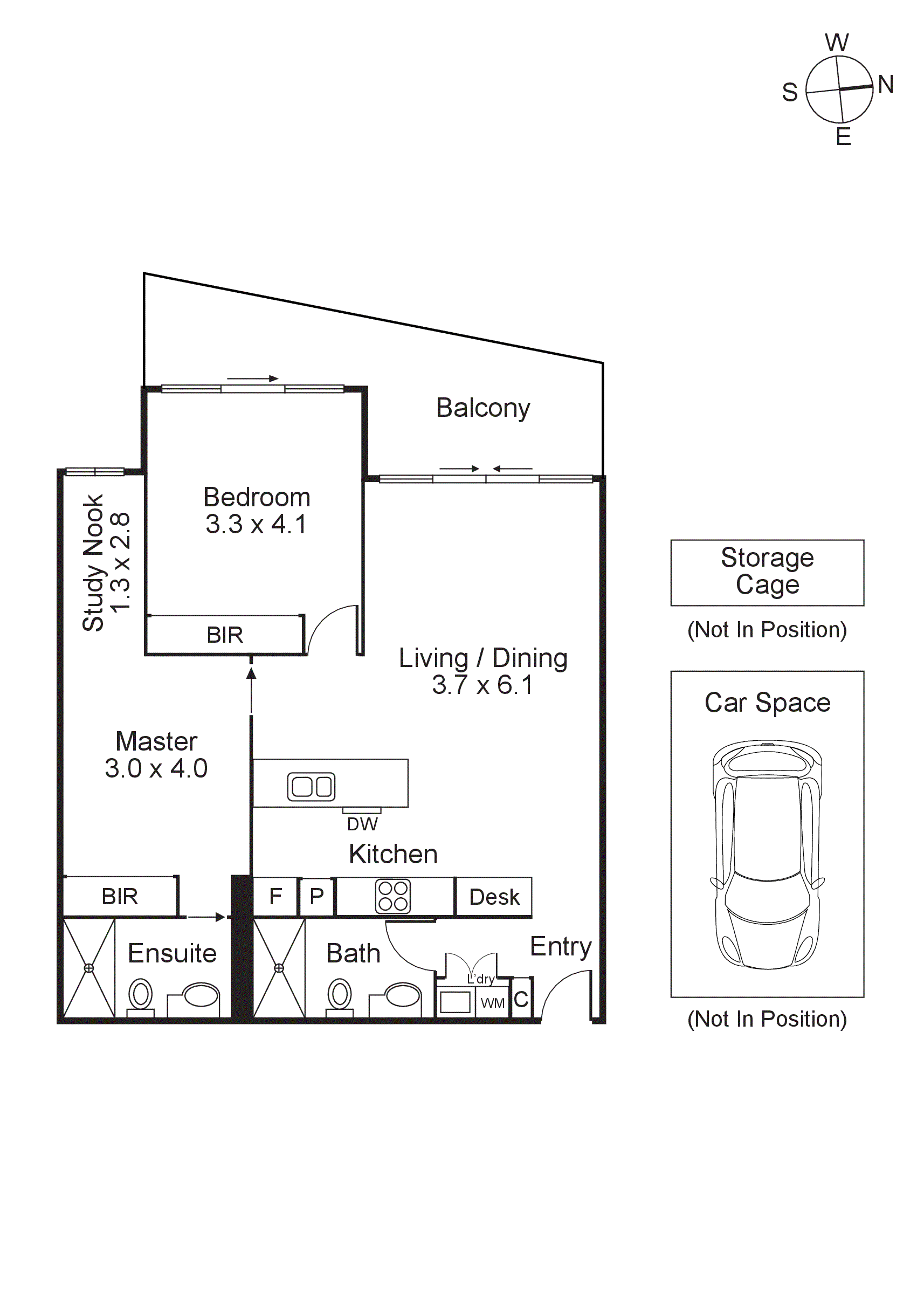 618/222 Bay Road, Sandringham VIC 3191 - Floorplan