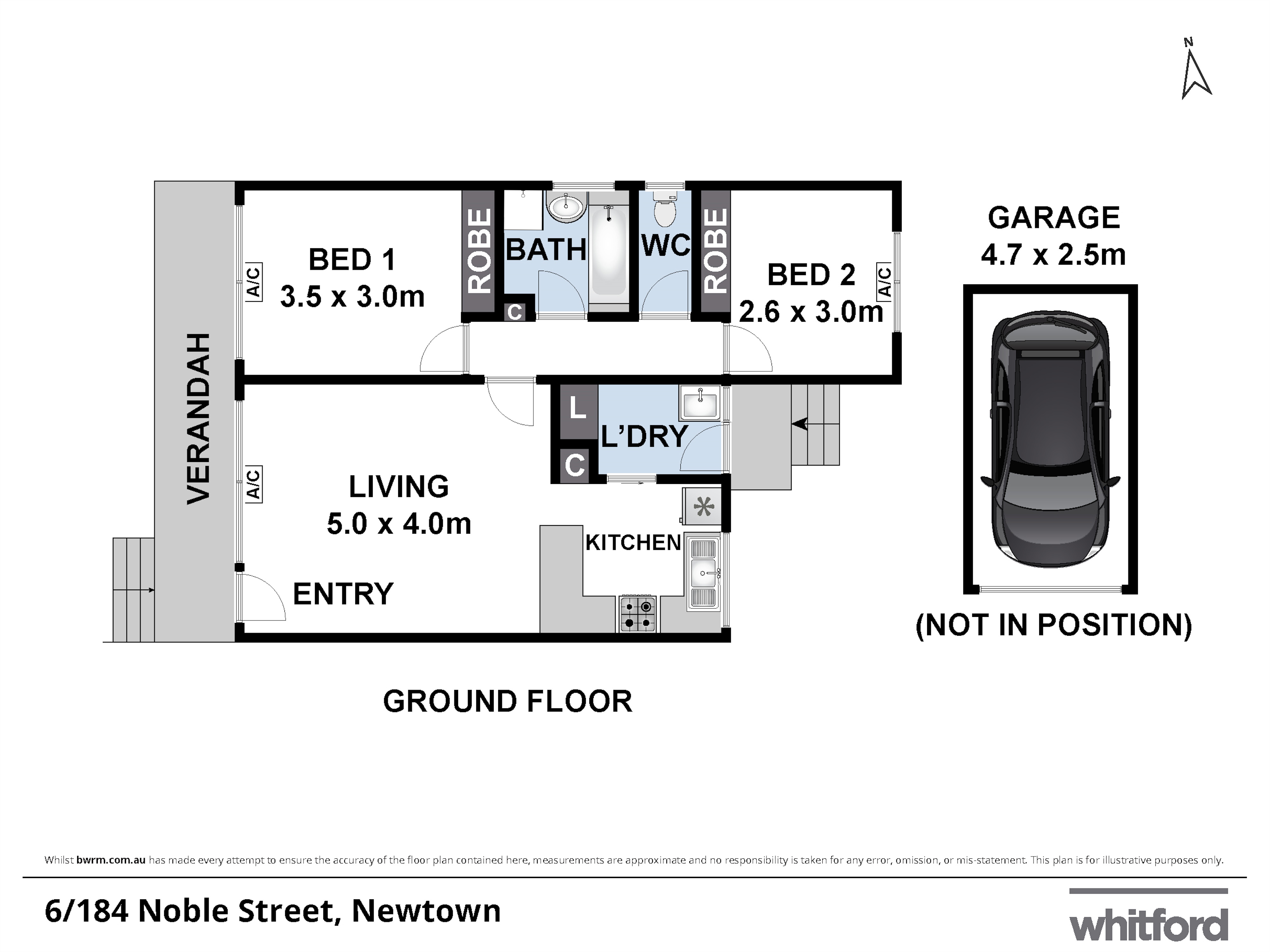 6/184 Noble Street, Newtown