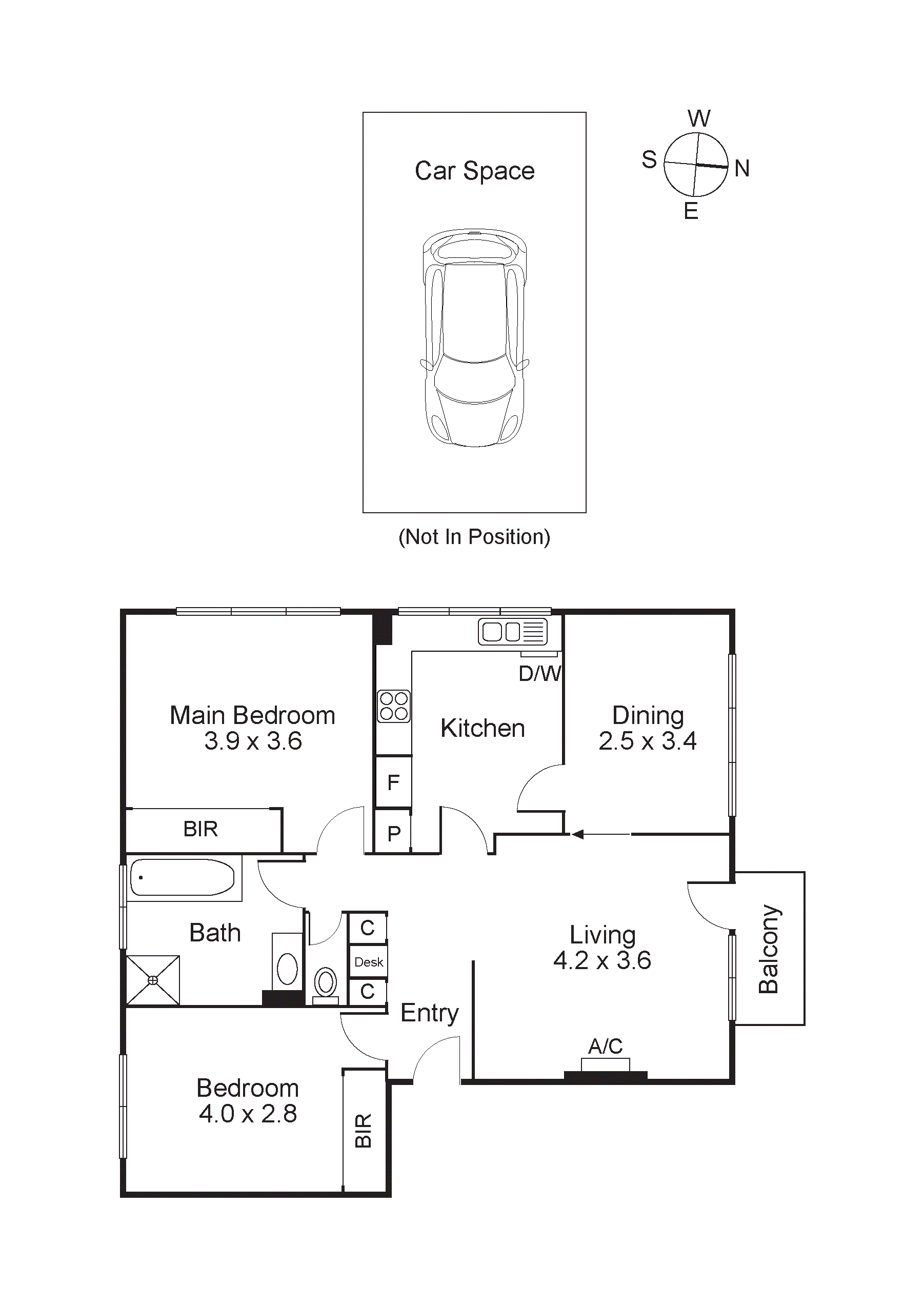 6/19 Fisher Street, Malvern East VIC 3145 - Floorplan