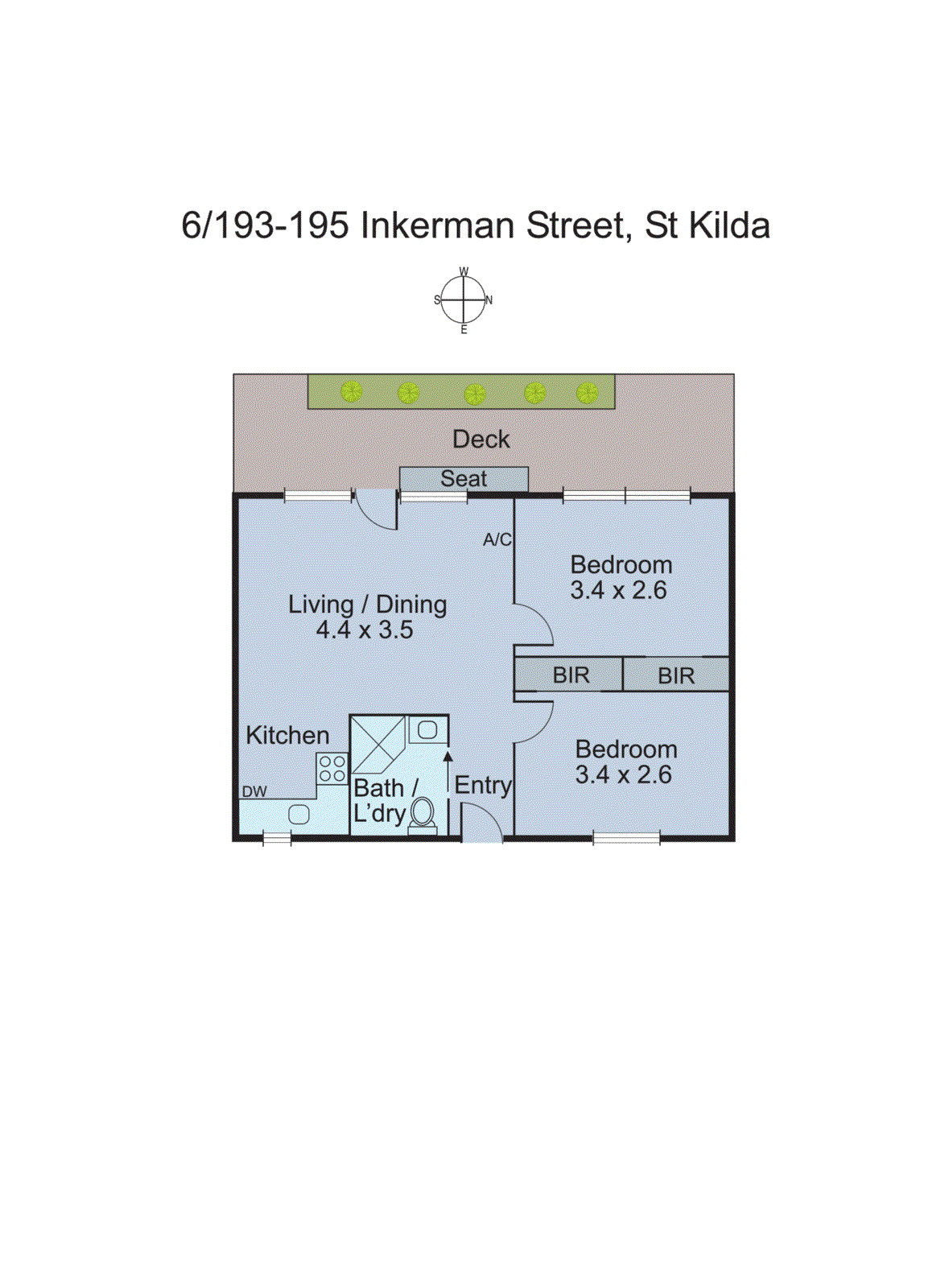 6/193-195 Inkerman Street, St Kilda VIC 3182 - Floorplan