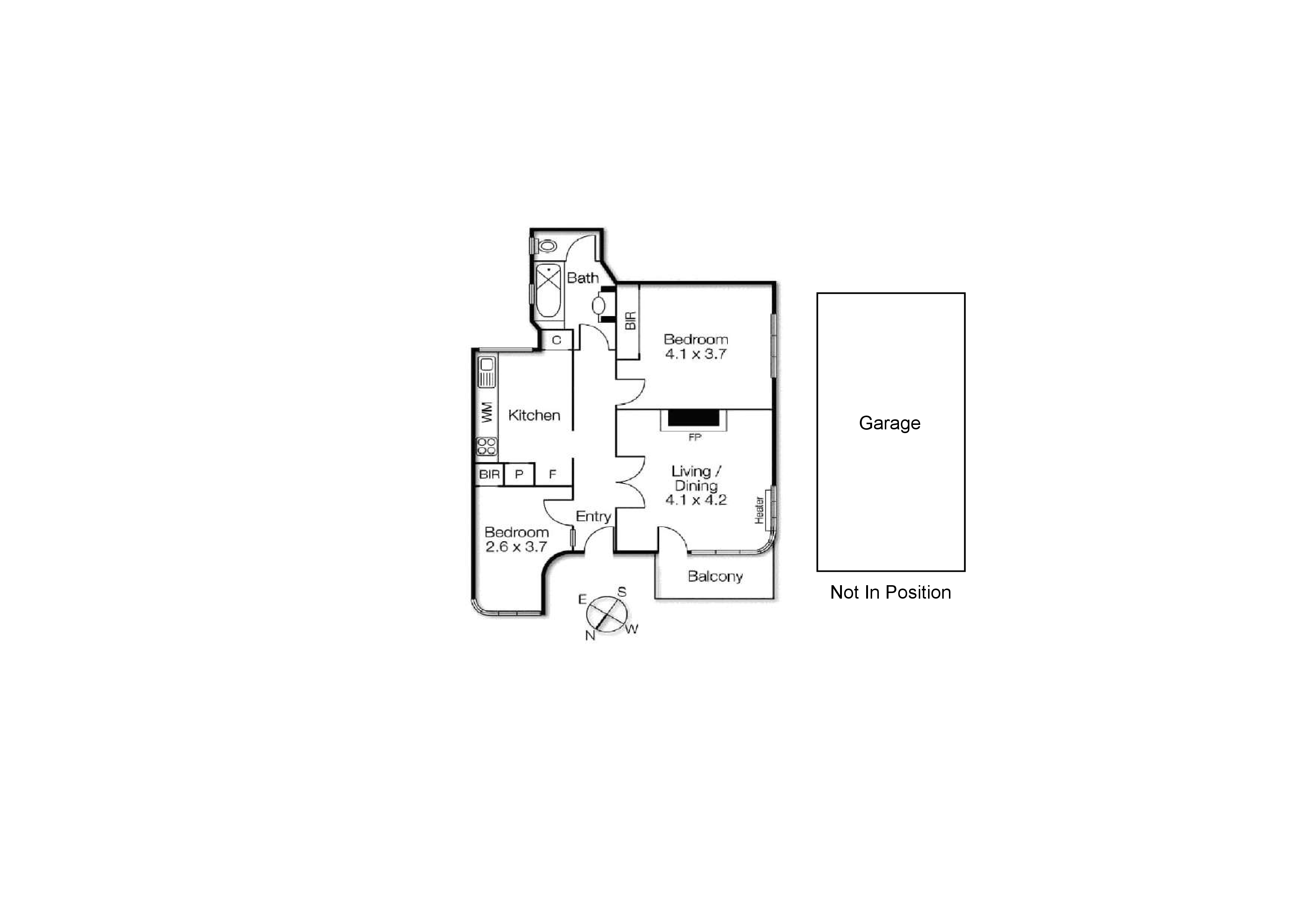 6/193 Fitzroy Street, St Kilda VIC 3182 - Floorplan