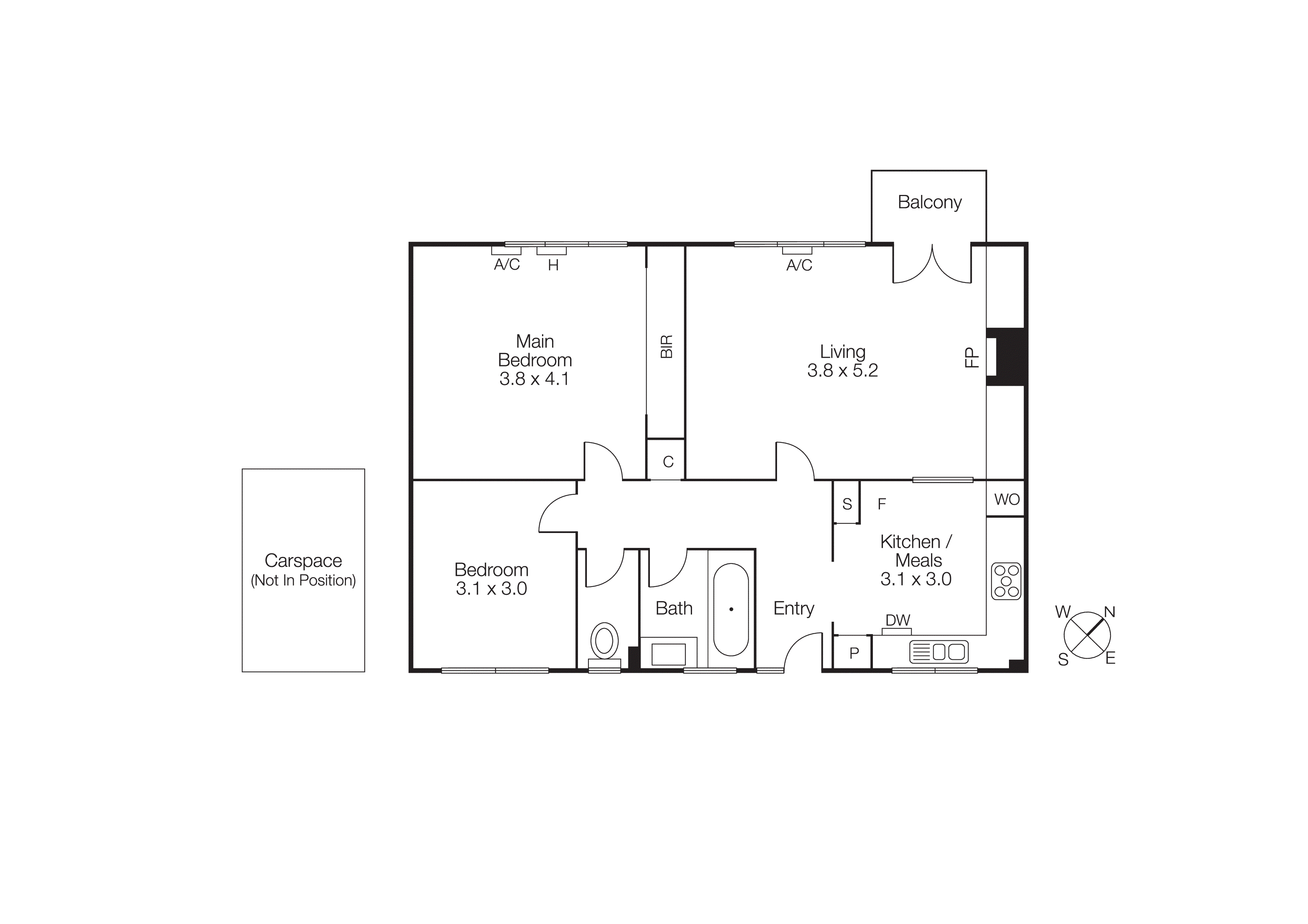6/195 Brighton Road, Elwood VIC 3184 - Floorplan