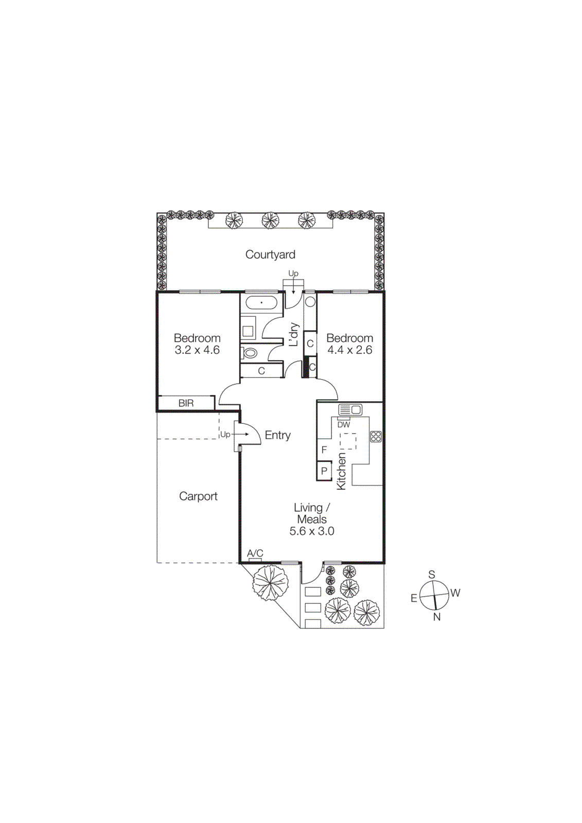 6/198 Bluff Road, Sandringham VIC 3191 - Floorplan