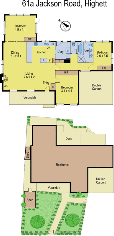 61A Jackson Road, Highett VIC 3190 - Floorplan