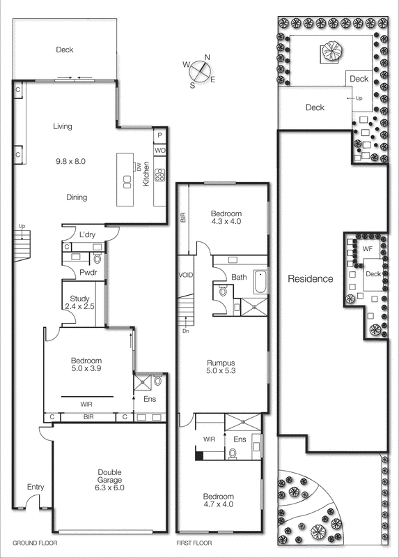 61B Iona Street, Black Rock VIC 3193 - Floorplan