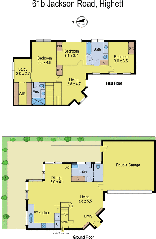 61B Jackson Road, Highett VIC 3190 - Floorplan