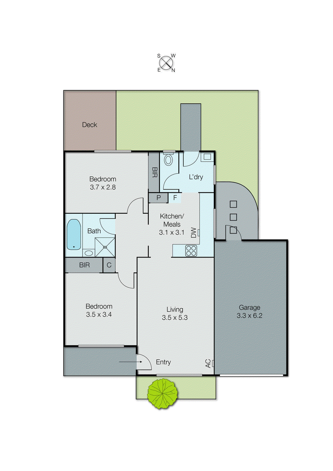 6/2-4 Fifth Street, Parkdale VIC 3195 - Floorplan