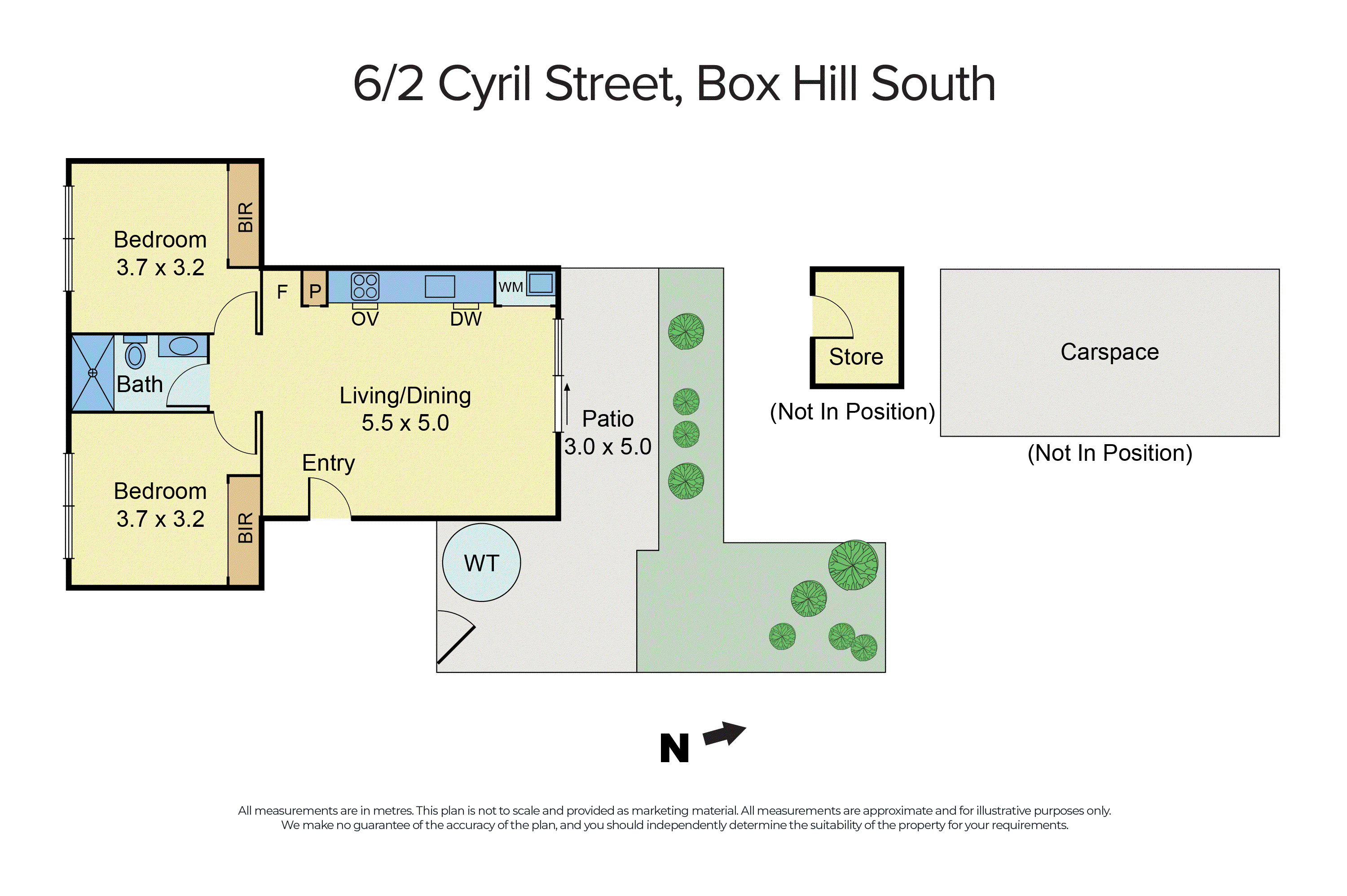 6/2 Cyril Street, Box Hill South VIC 3128 - Floorplan