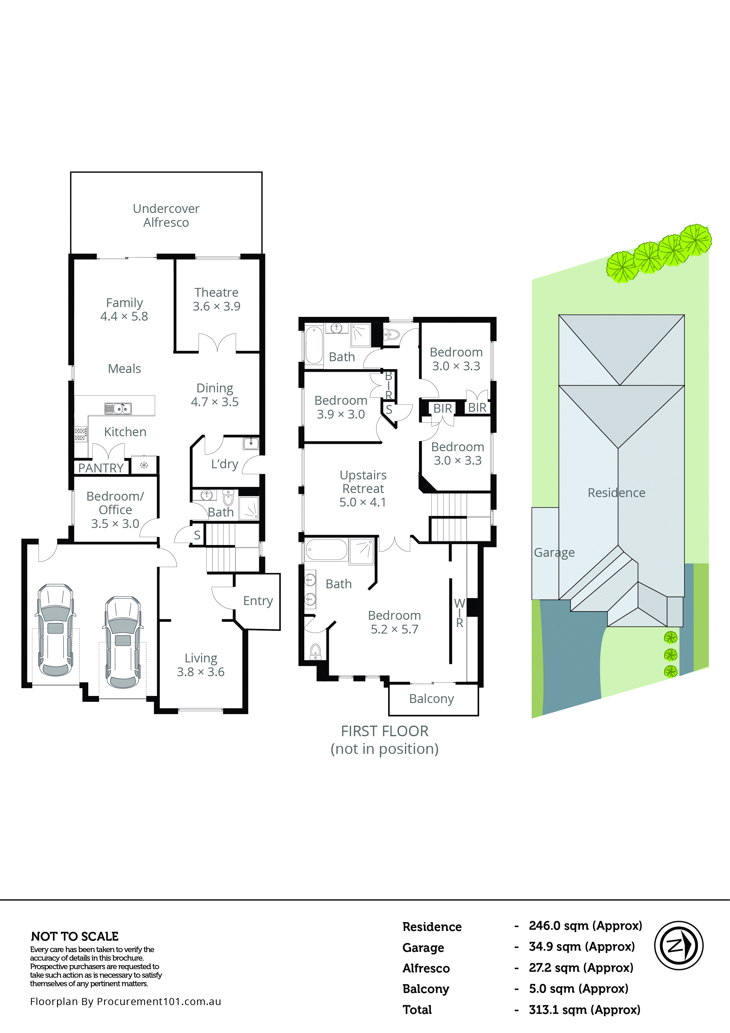 62 Donnici Drive, Keysborough VIC 3173 - Floorplan