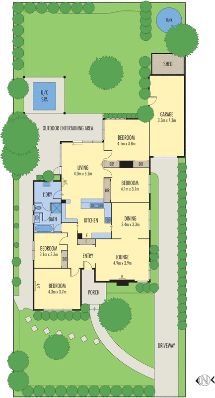 62 Eastgate Street, Oakleigh VIC 3166 - Floorplan