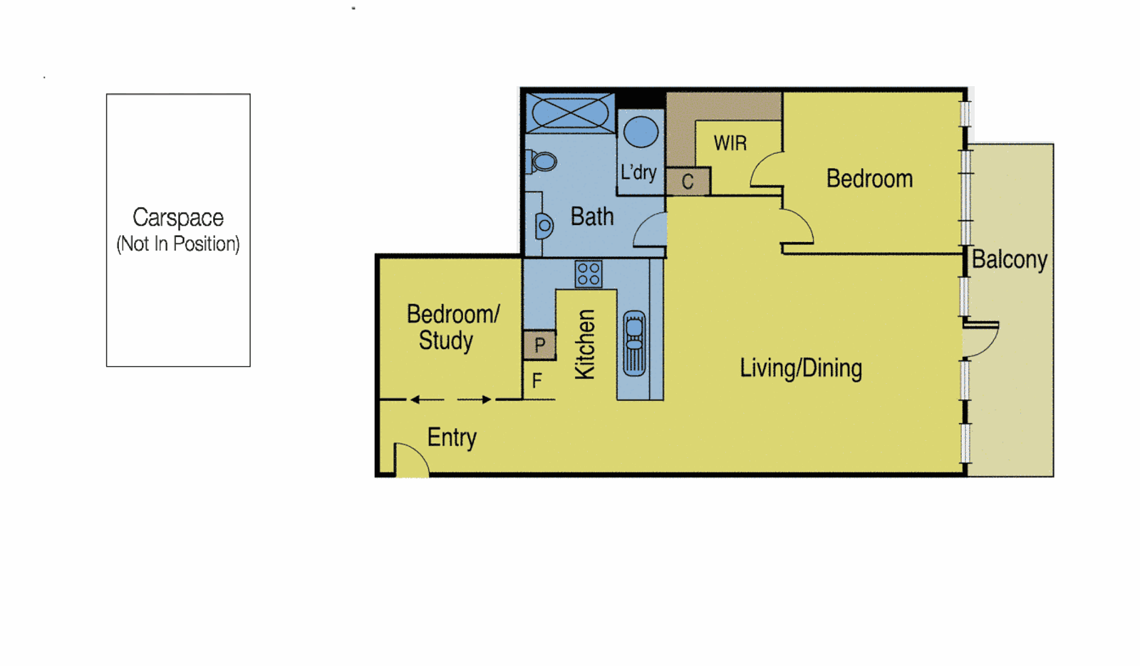 6/2 Graham Street, Port Melbourne VIC 3207 - Floorplan