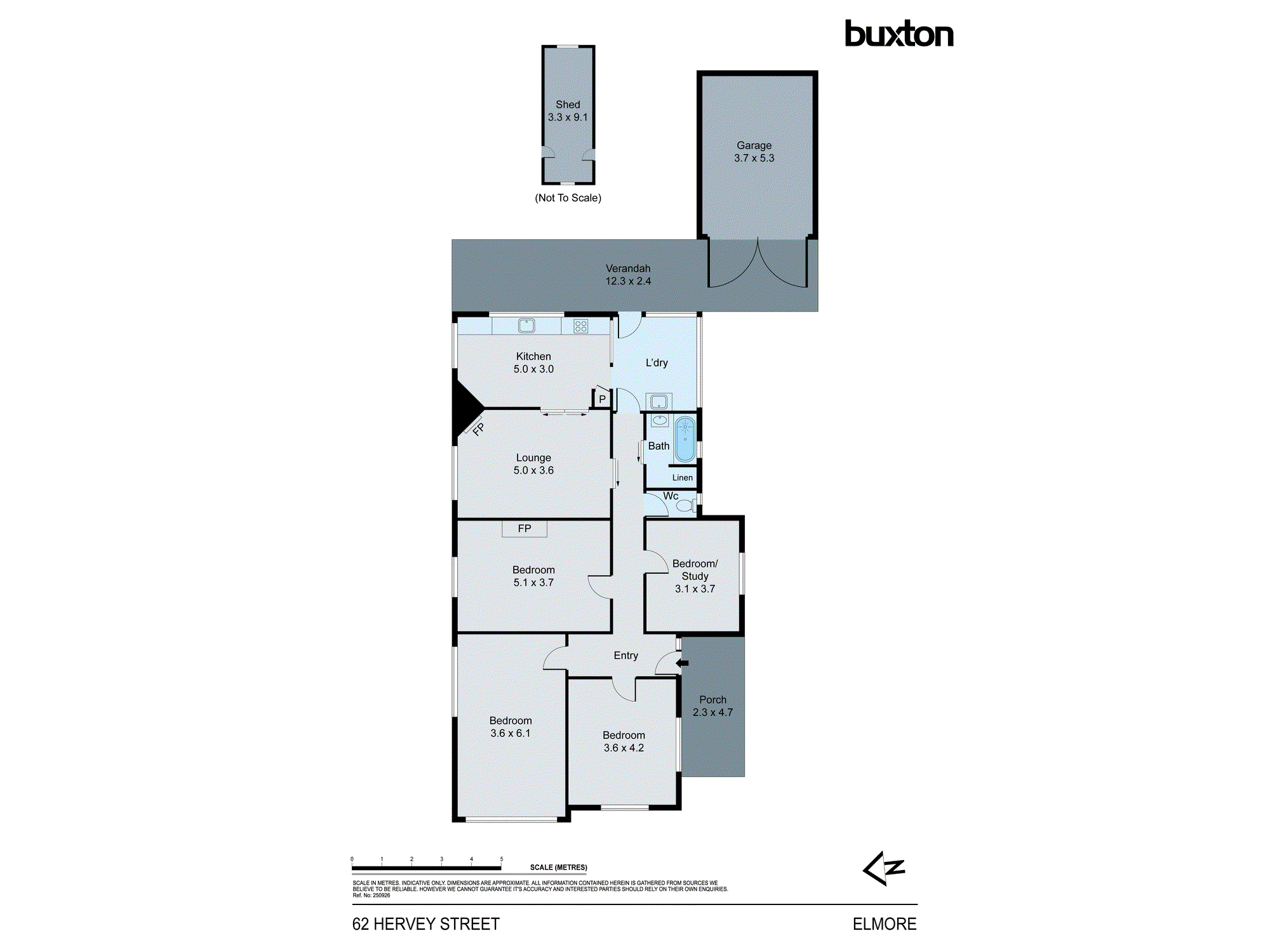 62 Hervey Street, Elmore VIC 3558 - Floorplan
