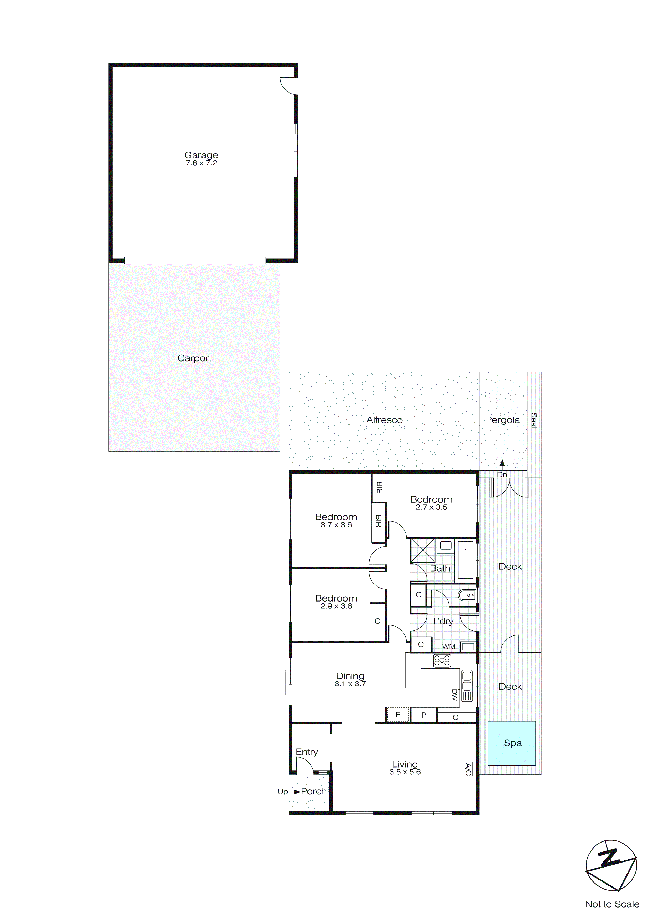 621 Rubicon Street, Sebastopol VIC 3356 - Floorplan