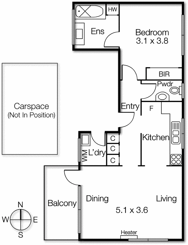 6/212 Inkerman Street, St Kilda East VIC 3183 - Floorplan