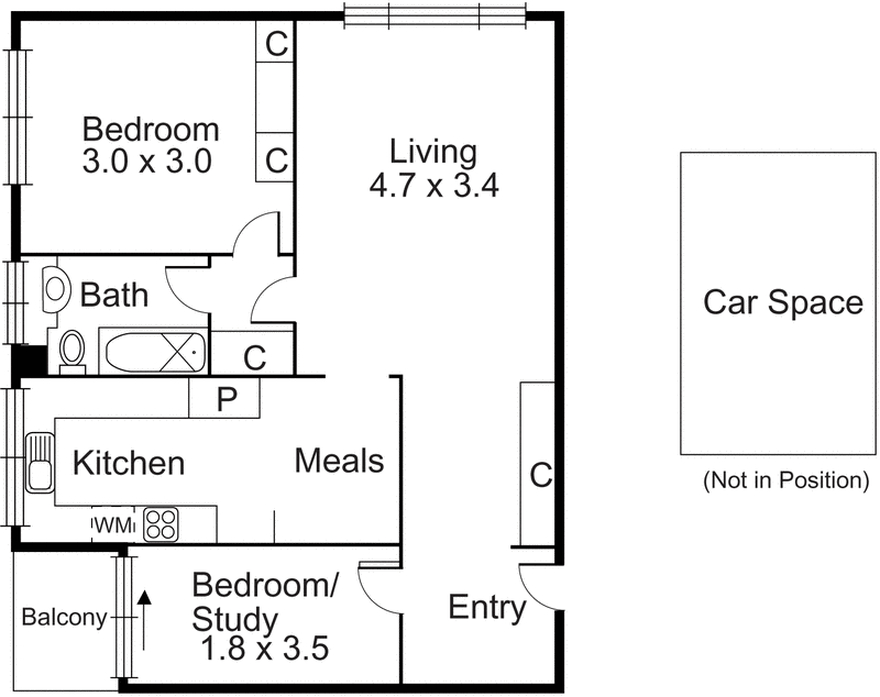 6/213 Grange Road, Glen Huntly VIC 3163 - Floorplan