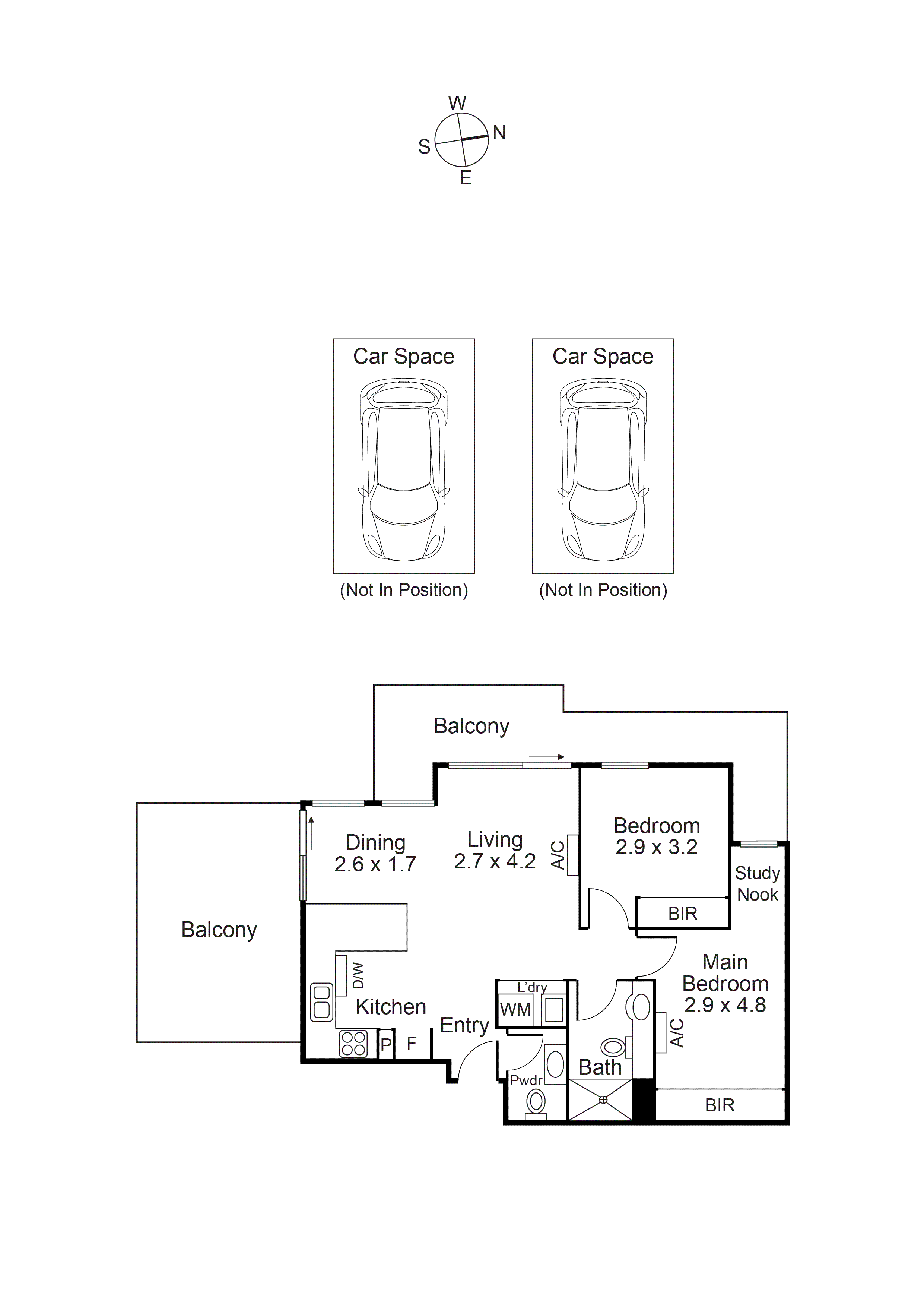 621/70 Batesford Road, Chadstone VIC 3148 - Floorplan