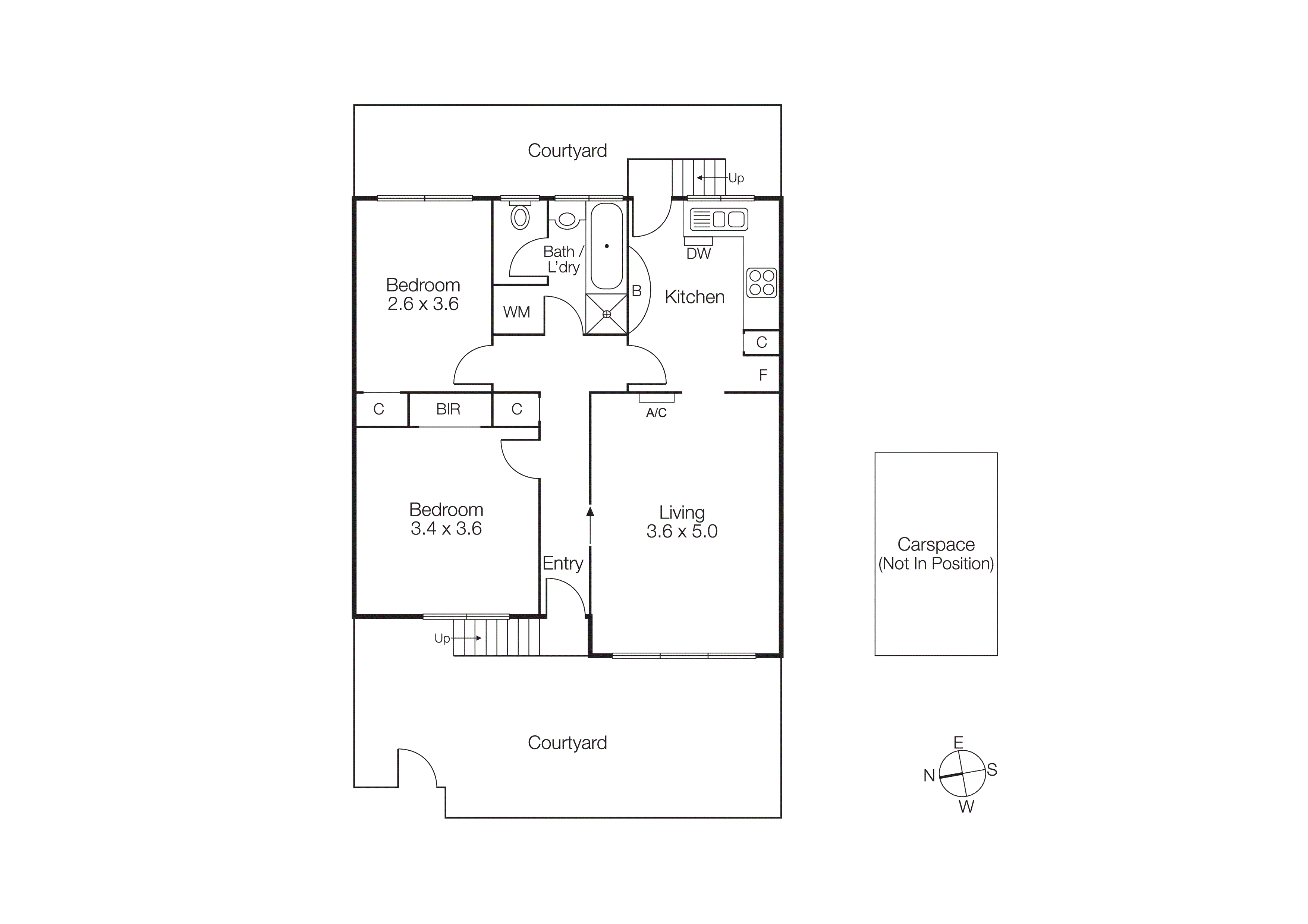 6/23 Charles Street, Bentleigh East VIC 3165 - Floorplan