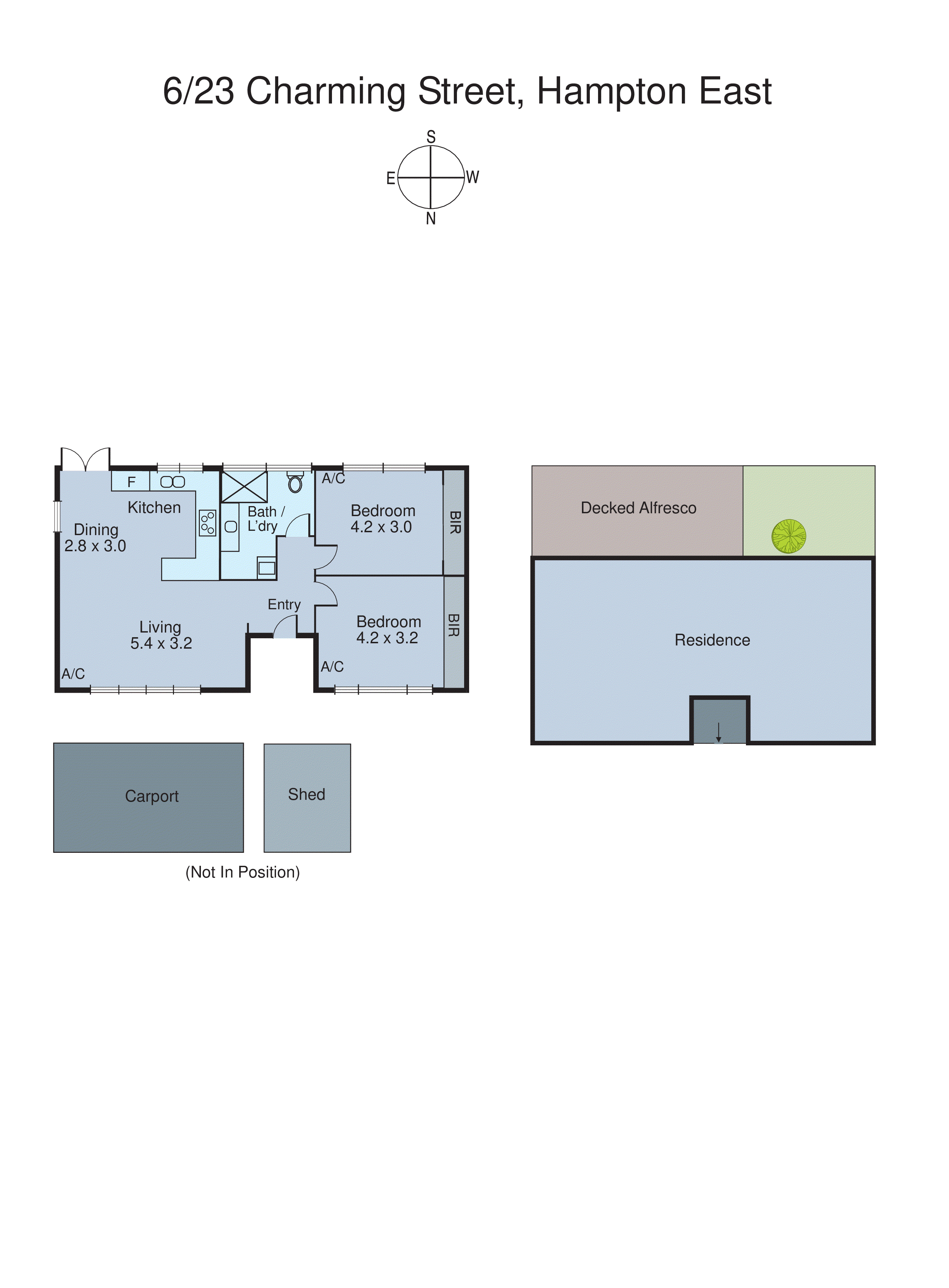 6/23 Charming Street, Hampton East VIC 3188 - Floorplan