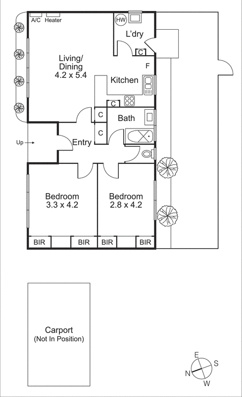 6/23 Charming Street, Hampton East VIC 3188 - Floorplan