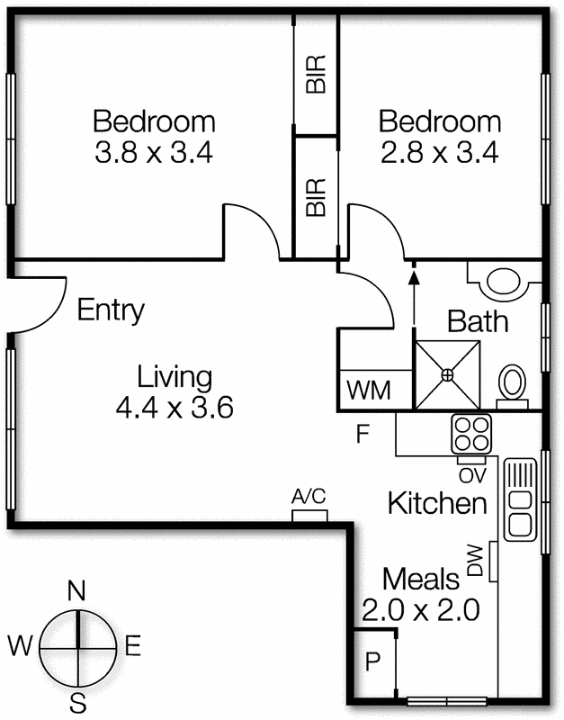 6/23 Gourlay Street, Balaclava VIC 3183 - Floorplan