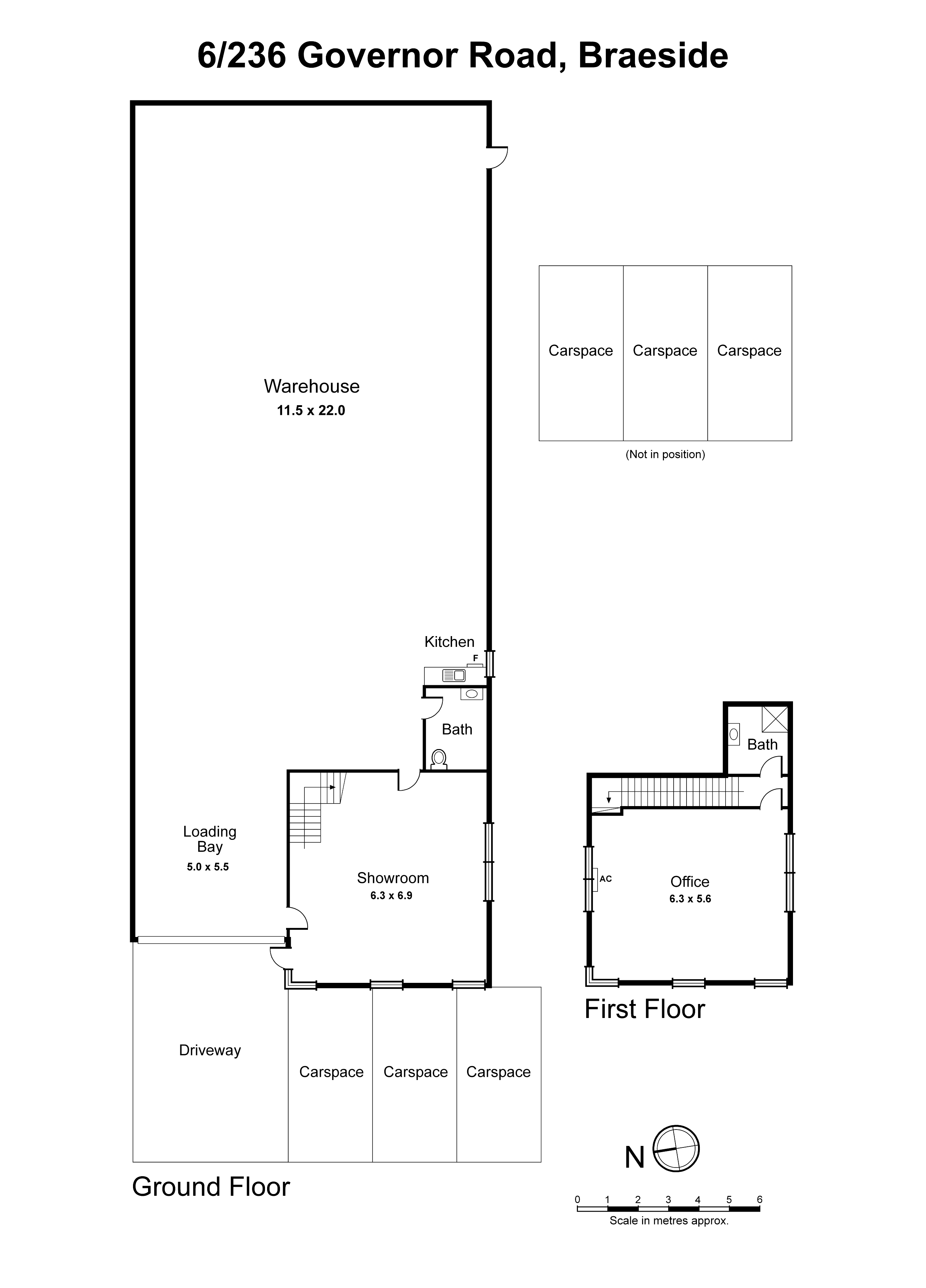 6/236-242 Governor Road, BRAESIDE VIC 3195 - Floorplan