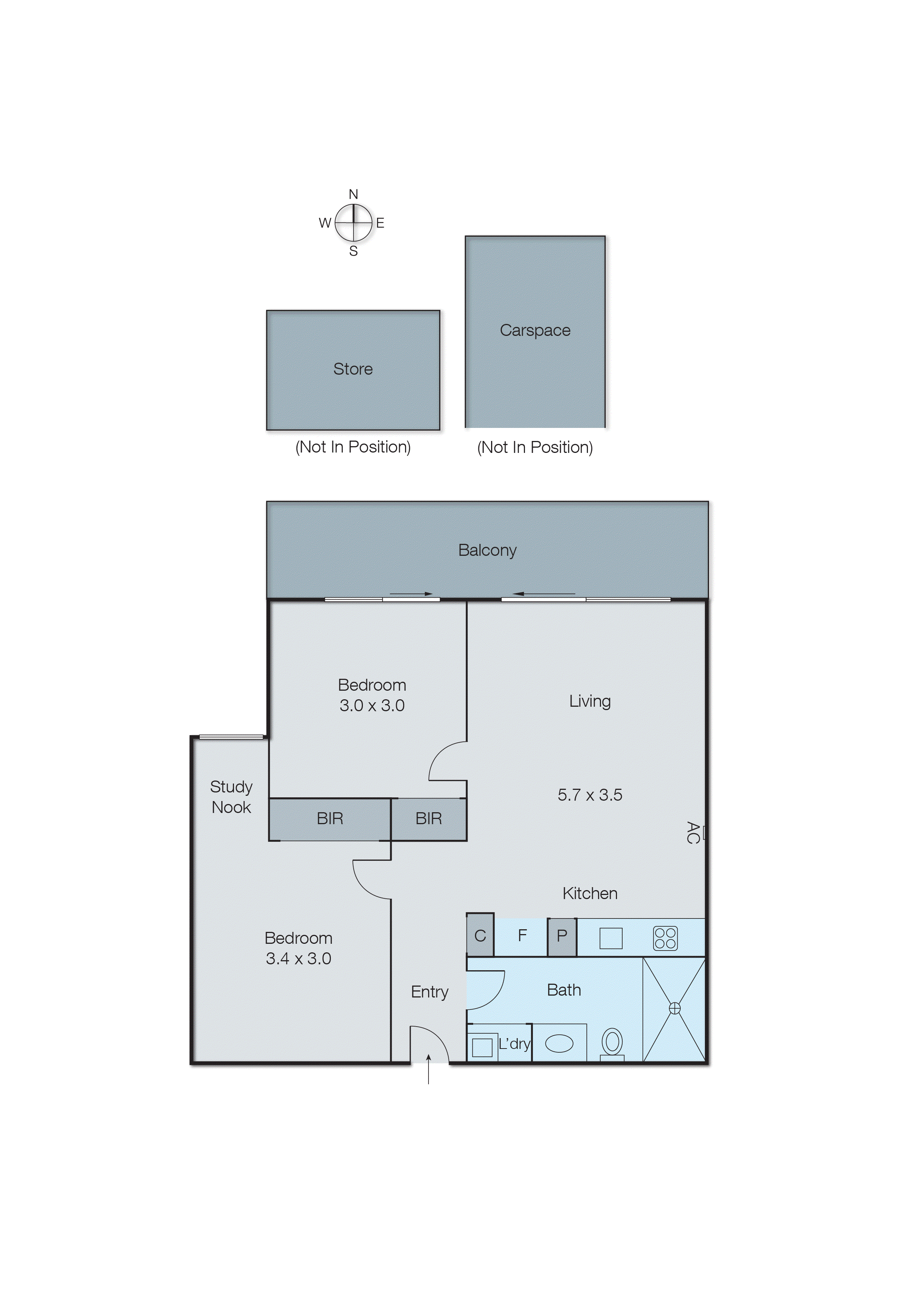 623/8 Railway Road, Cheltenham VIC 3192 - Floorplan