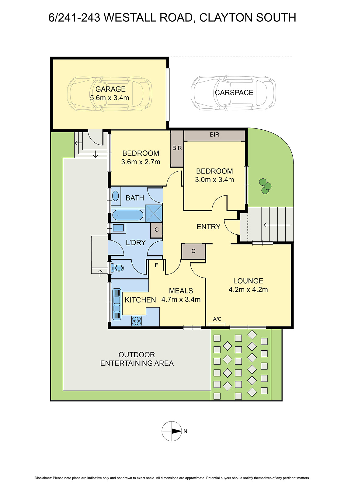 6/241-243 Westall Road, Clayton South VIC 3169 - Floorplan