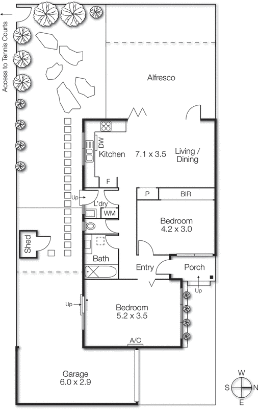 6/247 Bluff Road, Sandringham VIC 3191 - Floorplan