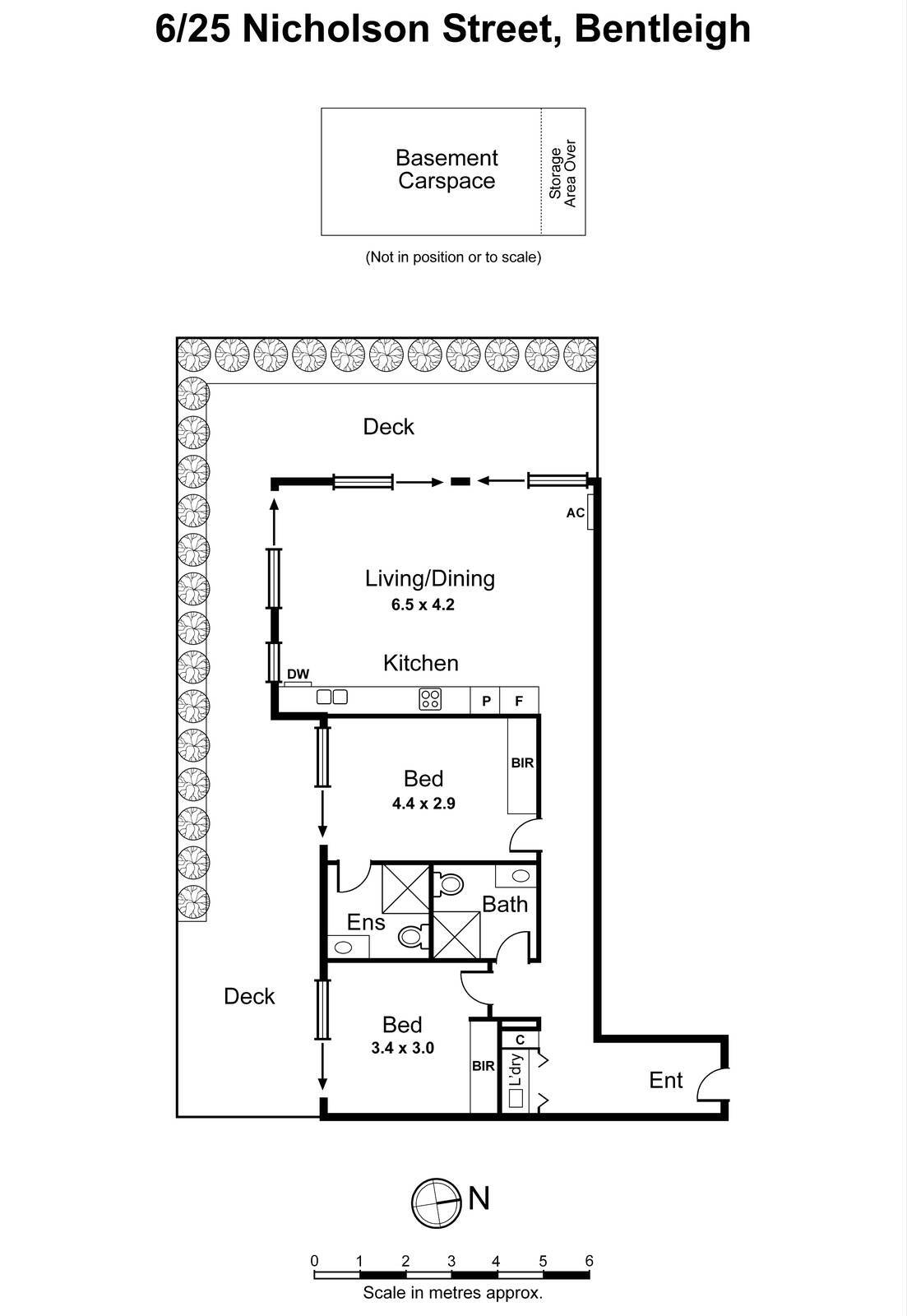 6/25 Nicholson Street, Bentleigh VIC 3204 - Floorplan