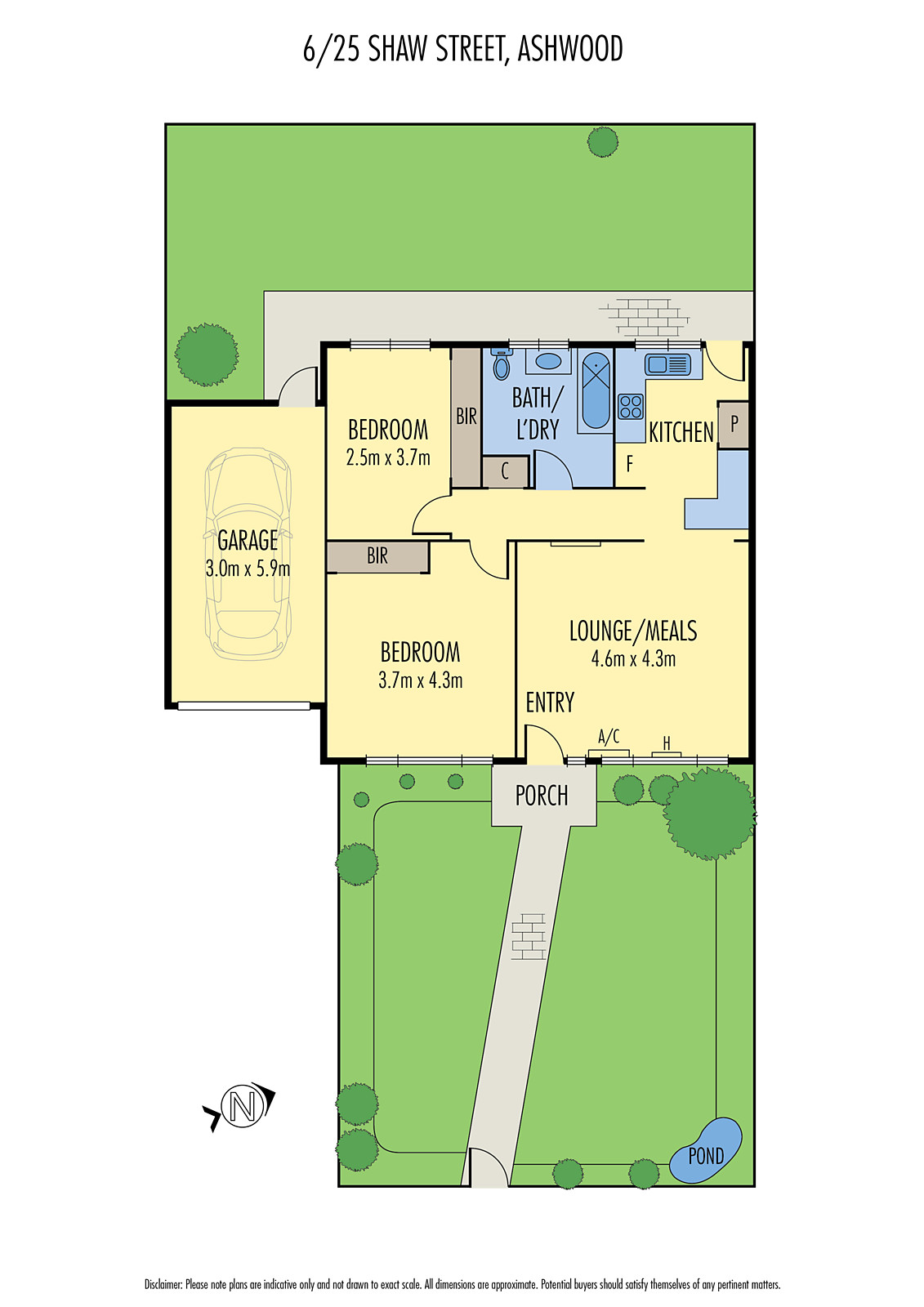 6/25 Shaw Street, Ashwood VIC 3147 - Floorplan