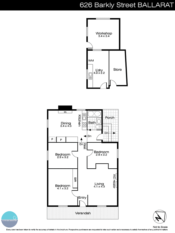 626 Barkly Street, Ballarat VIC 3350 - Floorplan