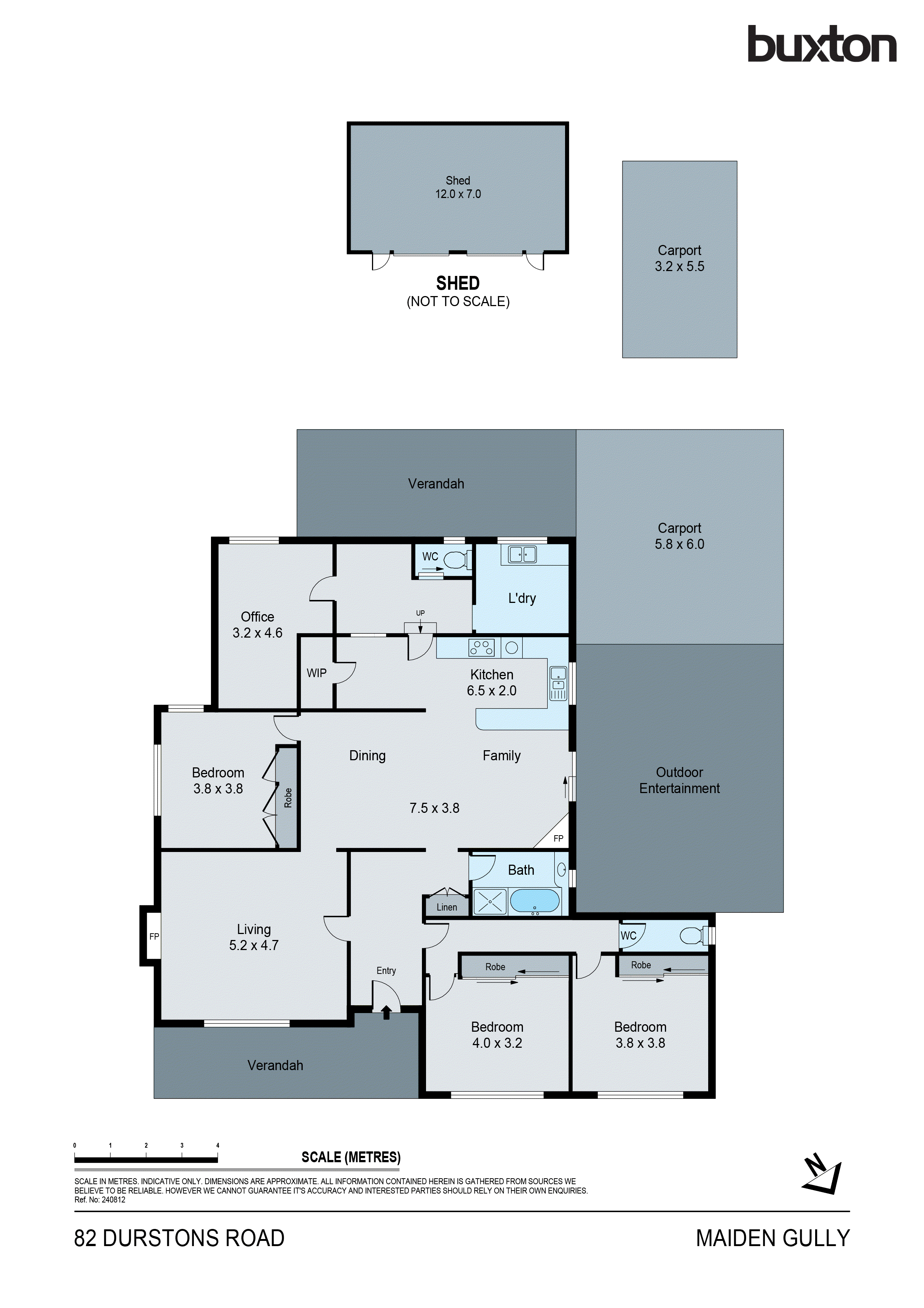 626 Calder Highway, Maiden Gully VIC 3551 - Floorplan