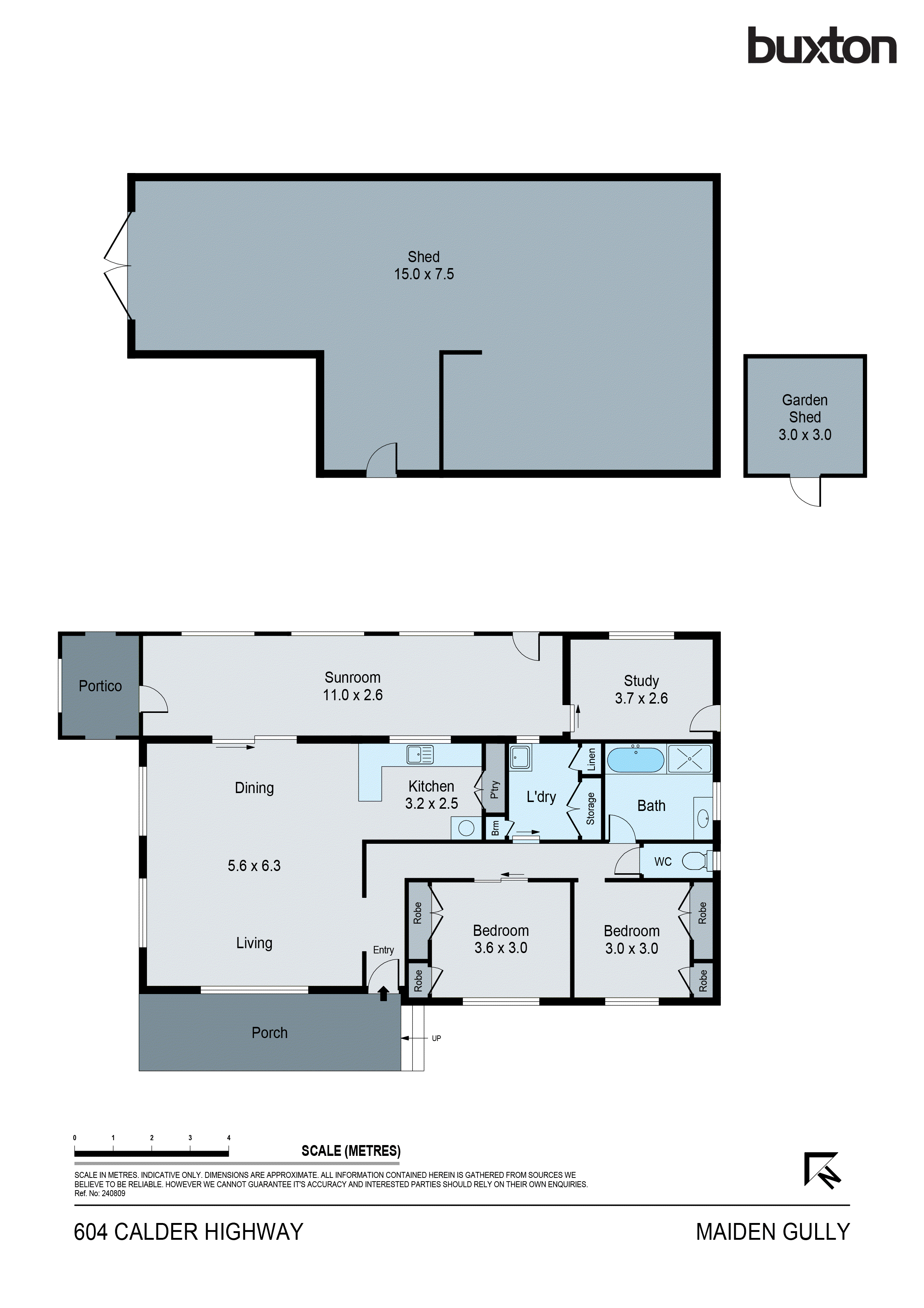 626 Calder Highway, Maiden Gully VIC 3551 - Floorplan