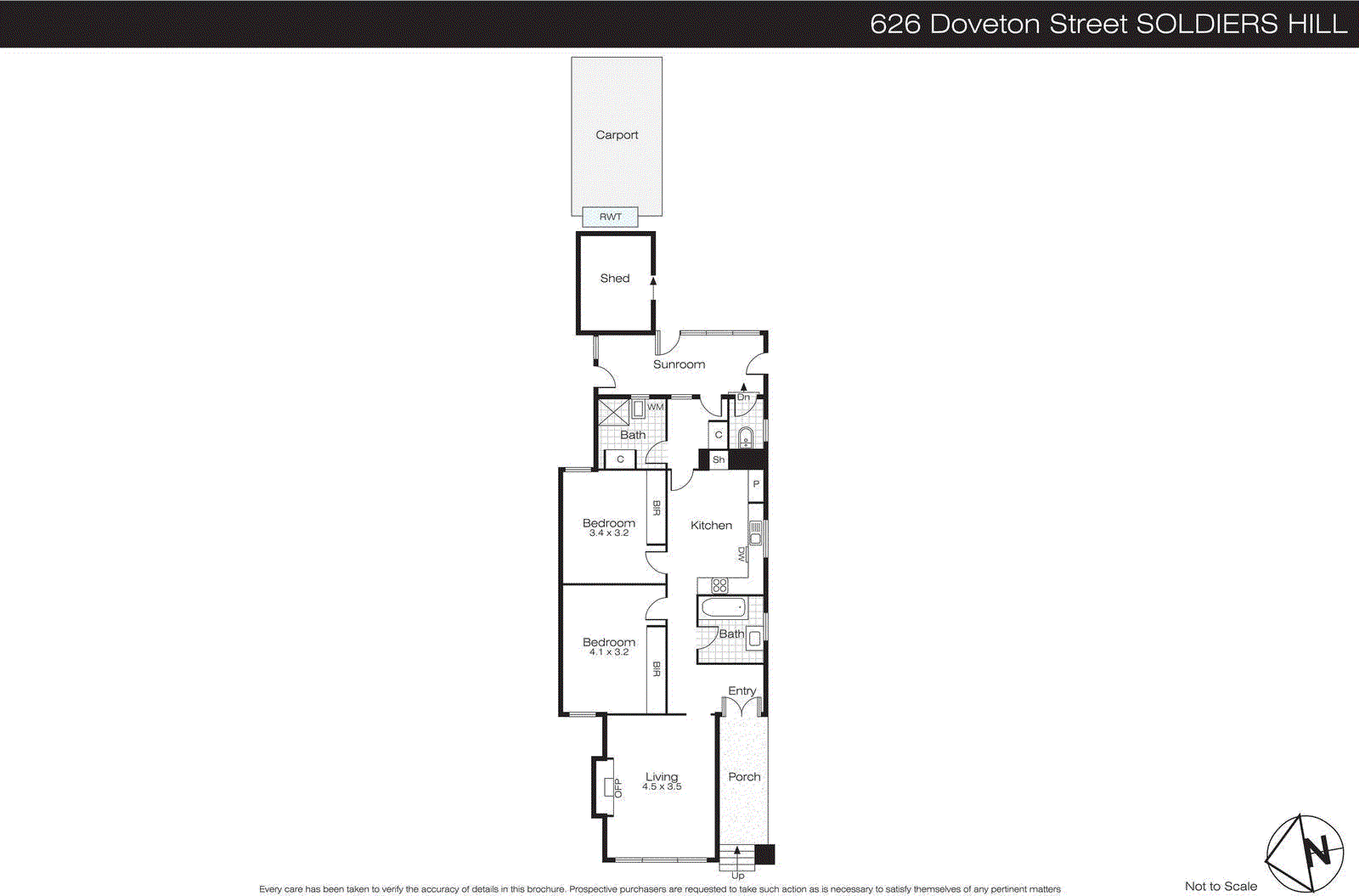 626 Doveton Street, Soldiers Hill VIC 3350 - Floorplan