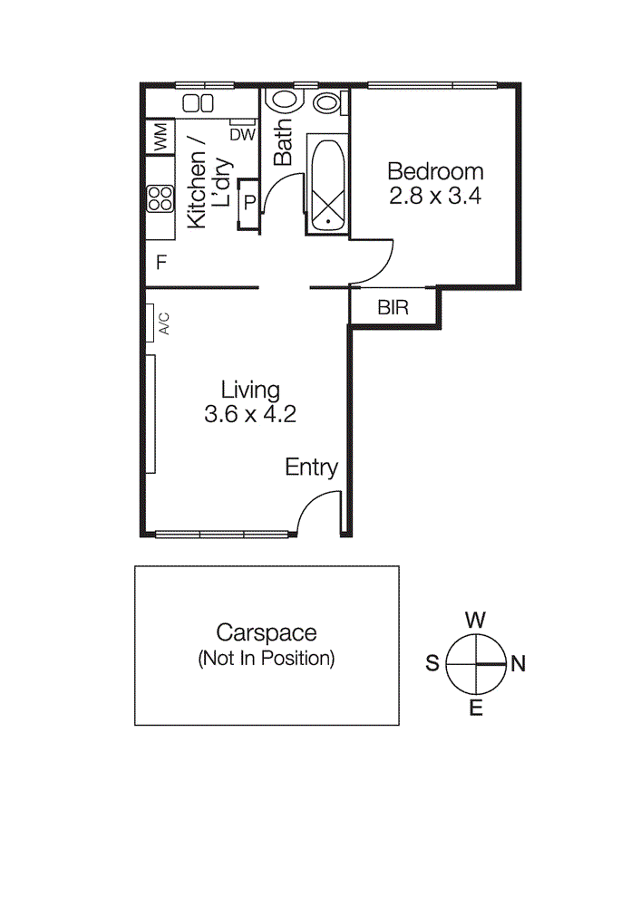 6/26 The Avenue, Balaclava VIC 3183 - Floorplan