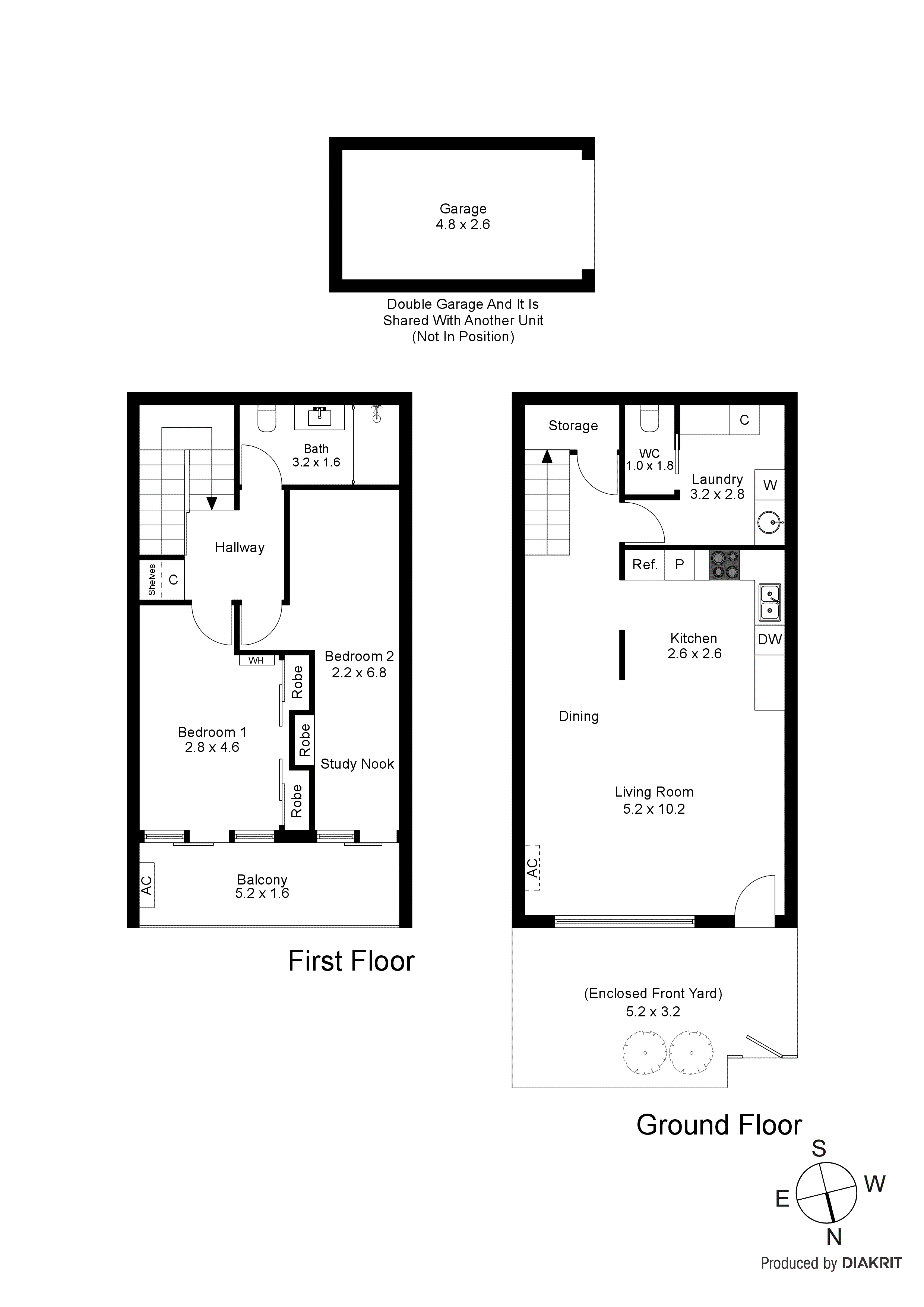 6/267 Nepean Highway, Seaford VIC 3198 - Floorplan