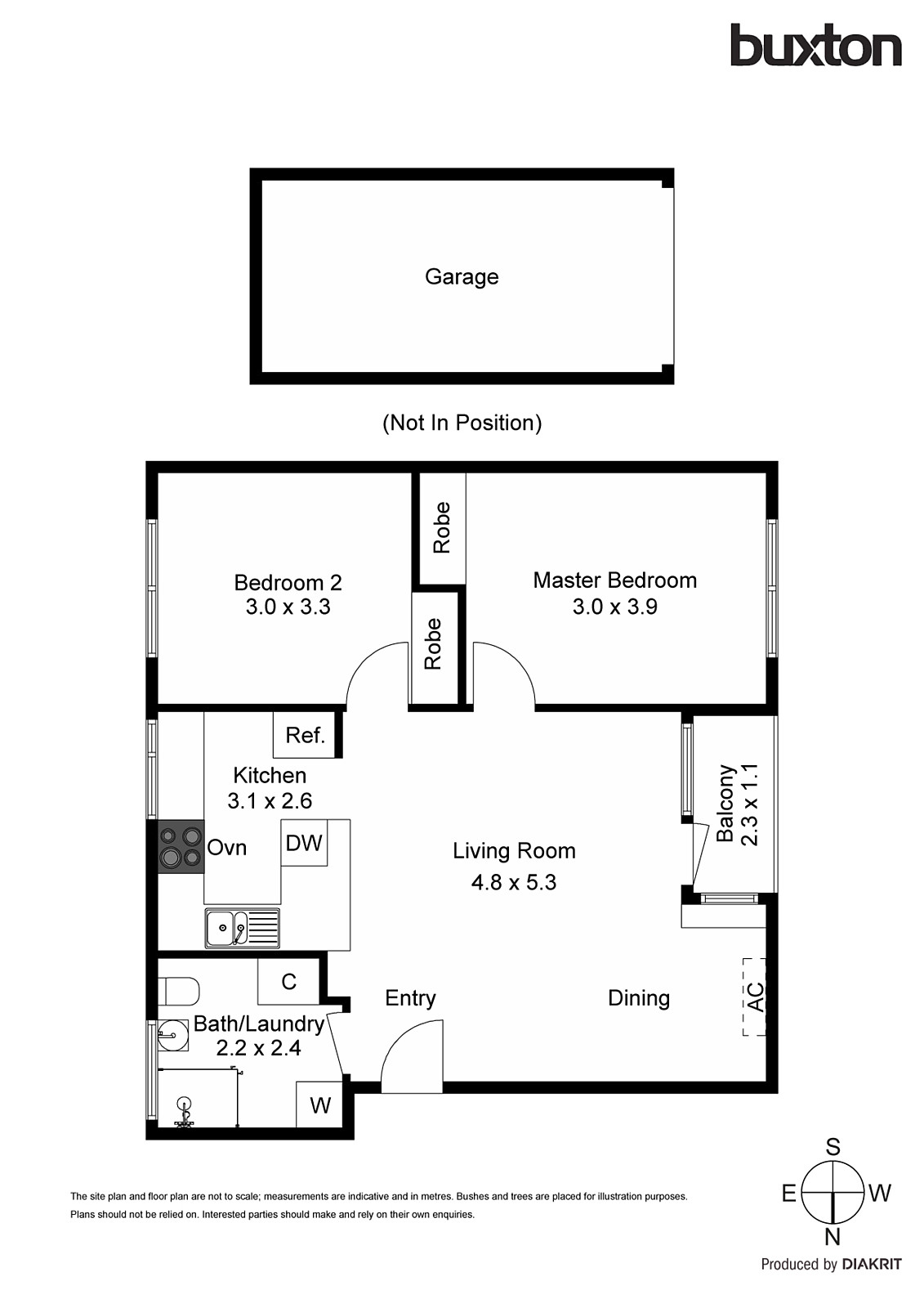 6/27 Alma Grove, St Kilda VIC 3182 - Floorplan
