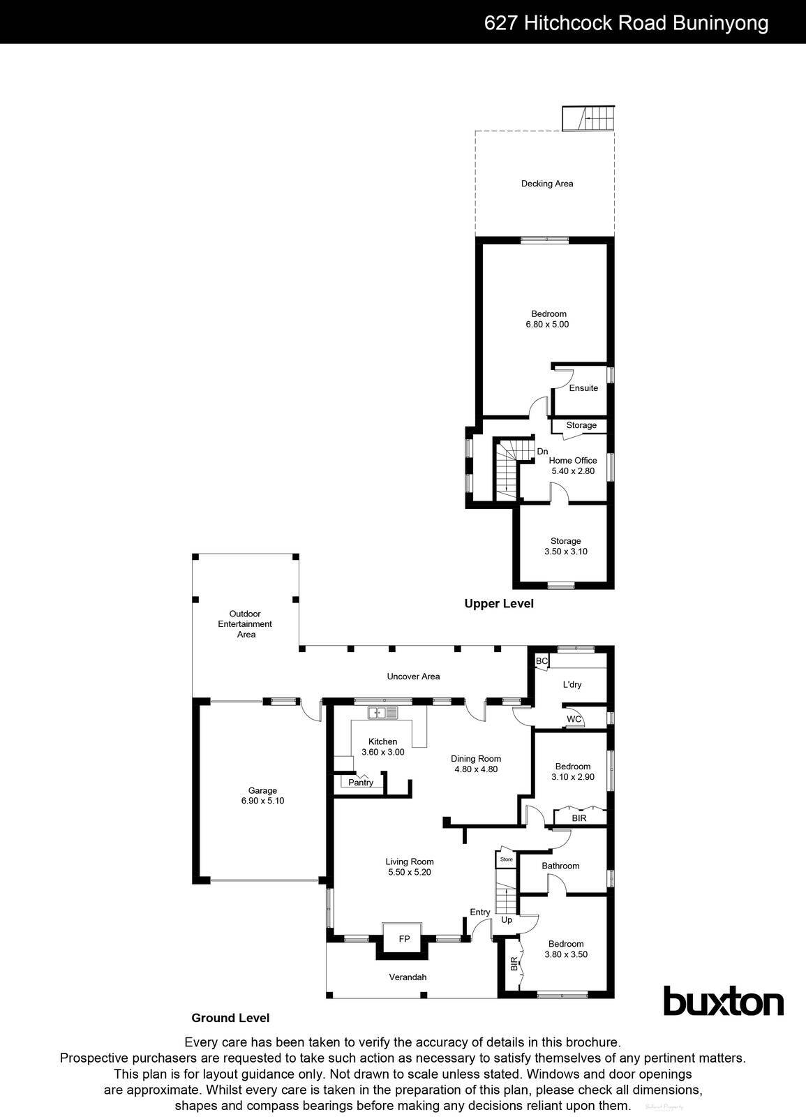 627 Hitchcock Road, Buninyong VIC 3357 - Floorplan