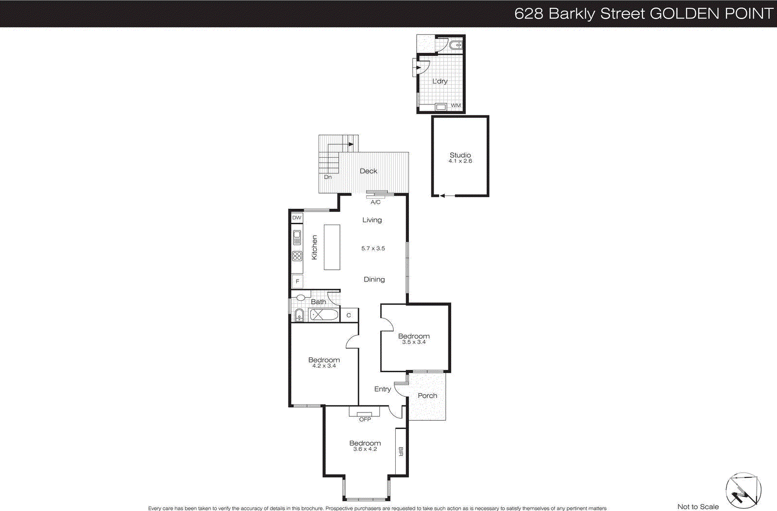 628 Barkly Street, Golden Point VIC 3350 - Floorplan