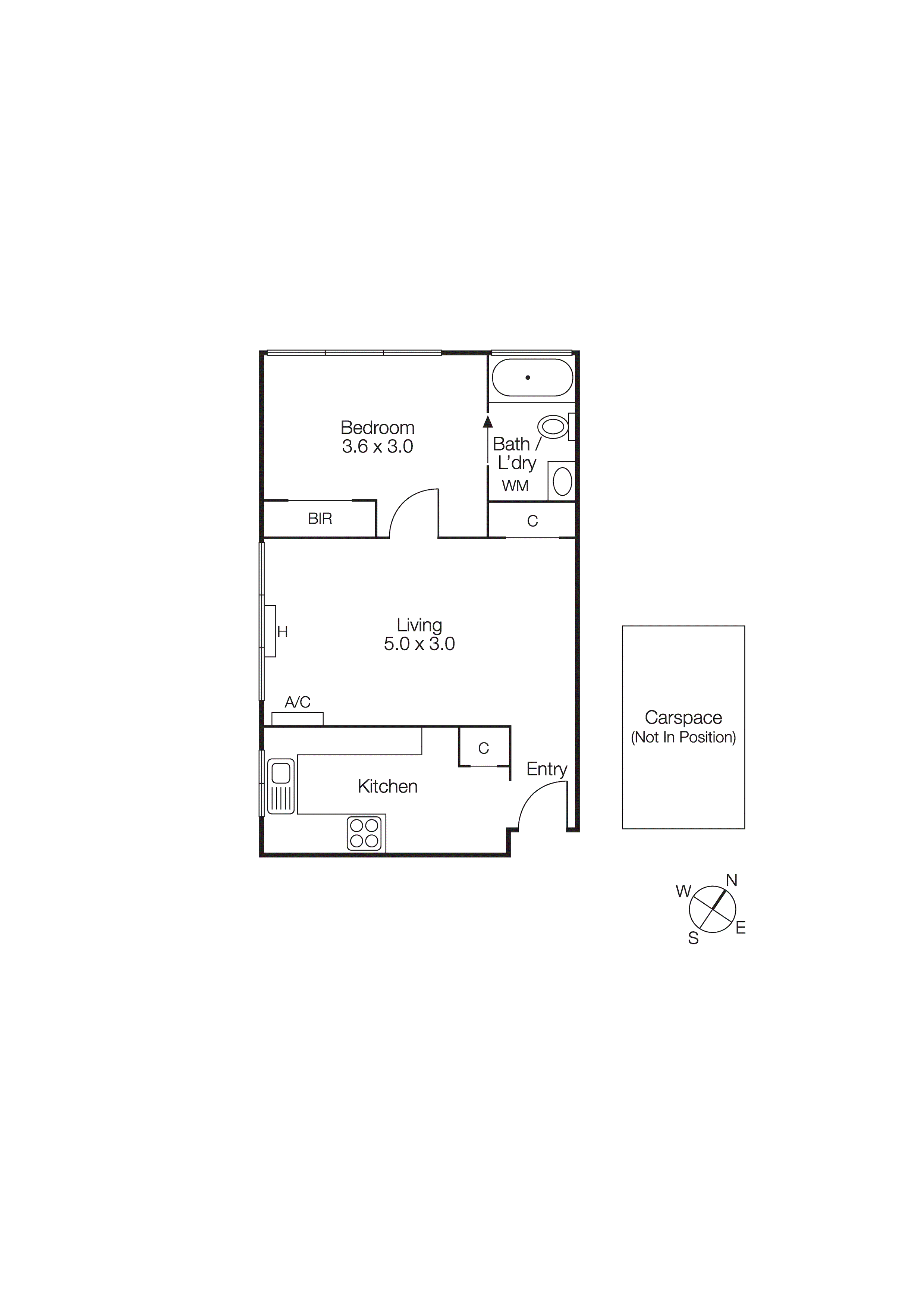 6/28 Jackson Street, St Kilda VIC 3182 - Floorplan