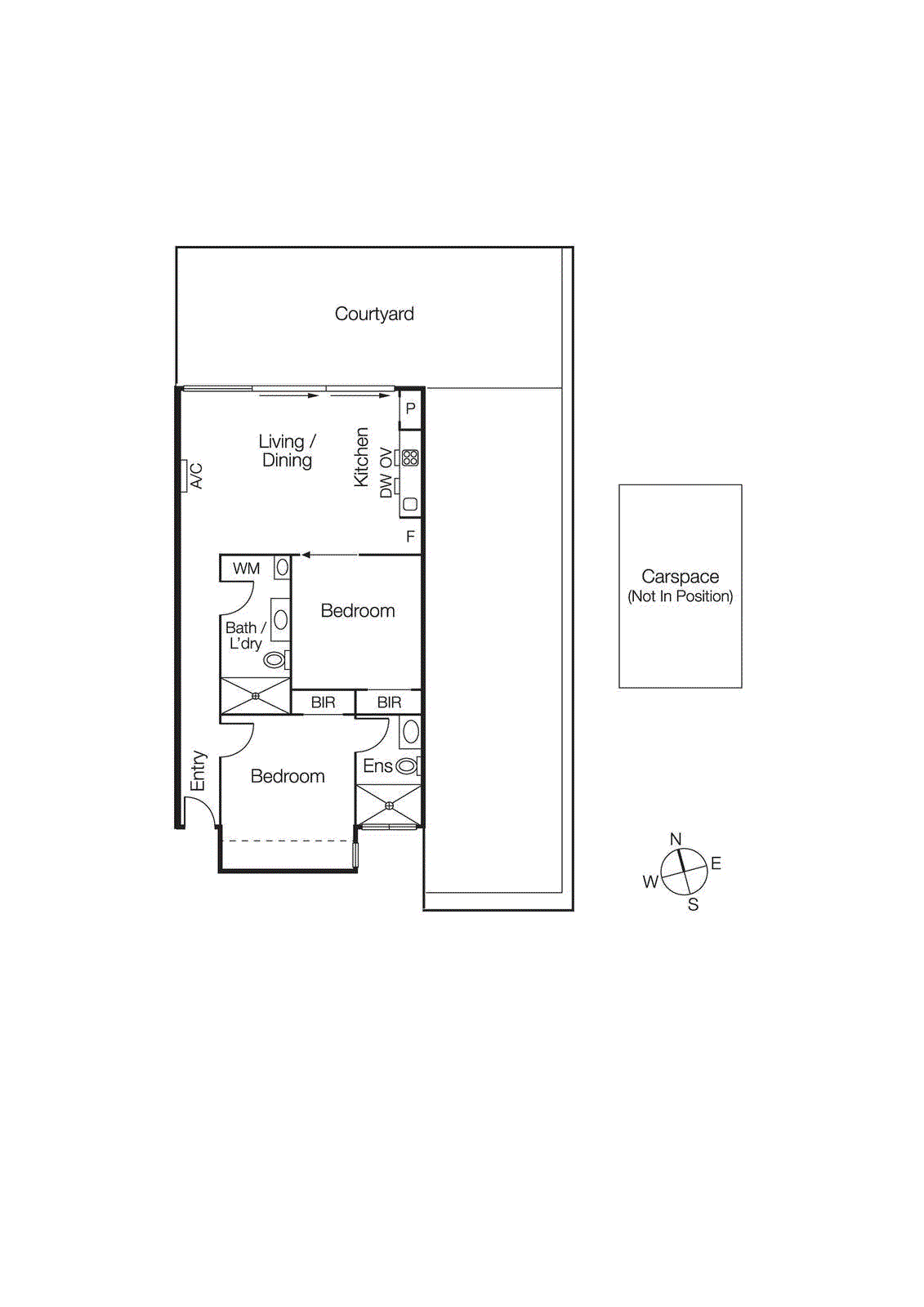 6/28 The Avenue, Windsor VIC 3181 - Floorplan
